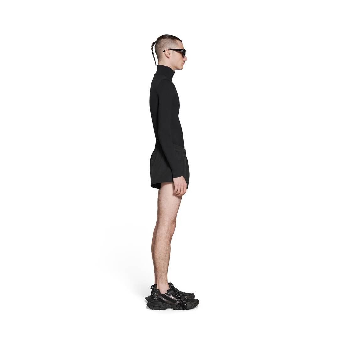Balenciaga o1srvl11e0425 Running Shorts in Black Size US 28 / EU 44 - 2 Thumbnail