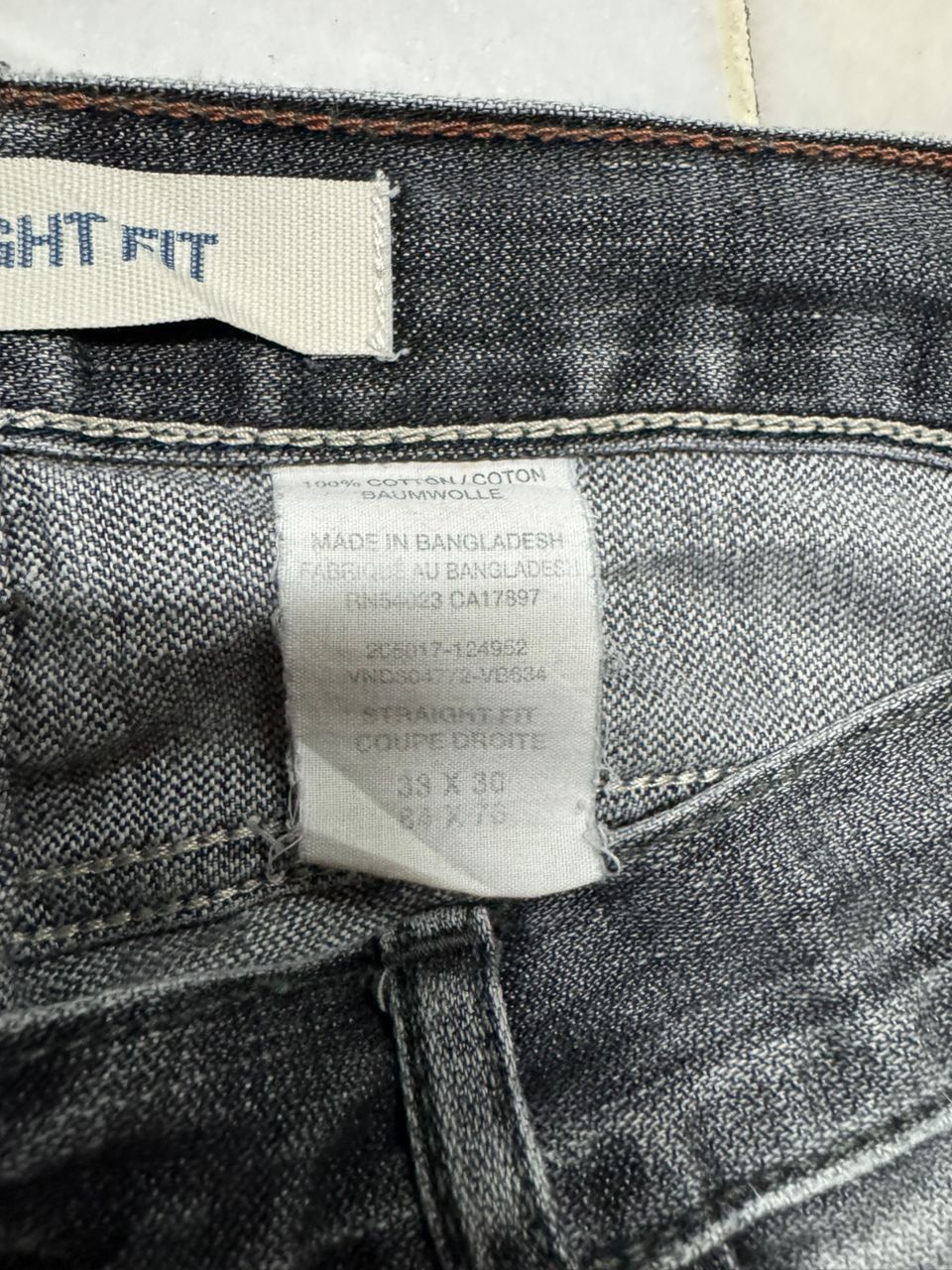 Gap 💥Thrashed Grunge💥90s Gap Mudwash Distressed Straight Fit Size US 32 / EU 48 - 10 Thumbnail