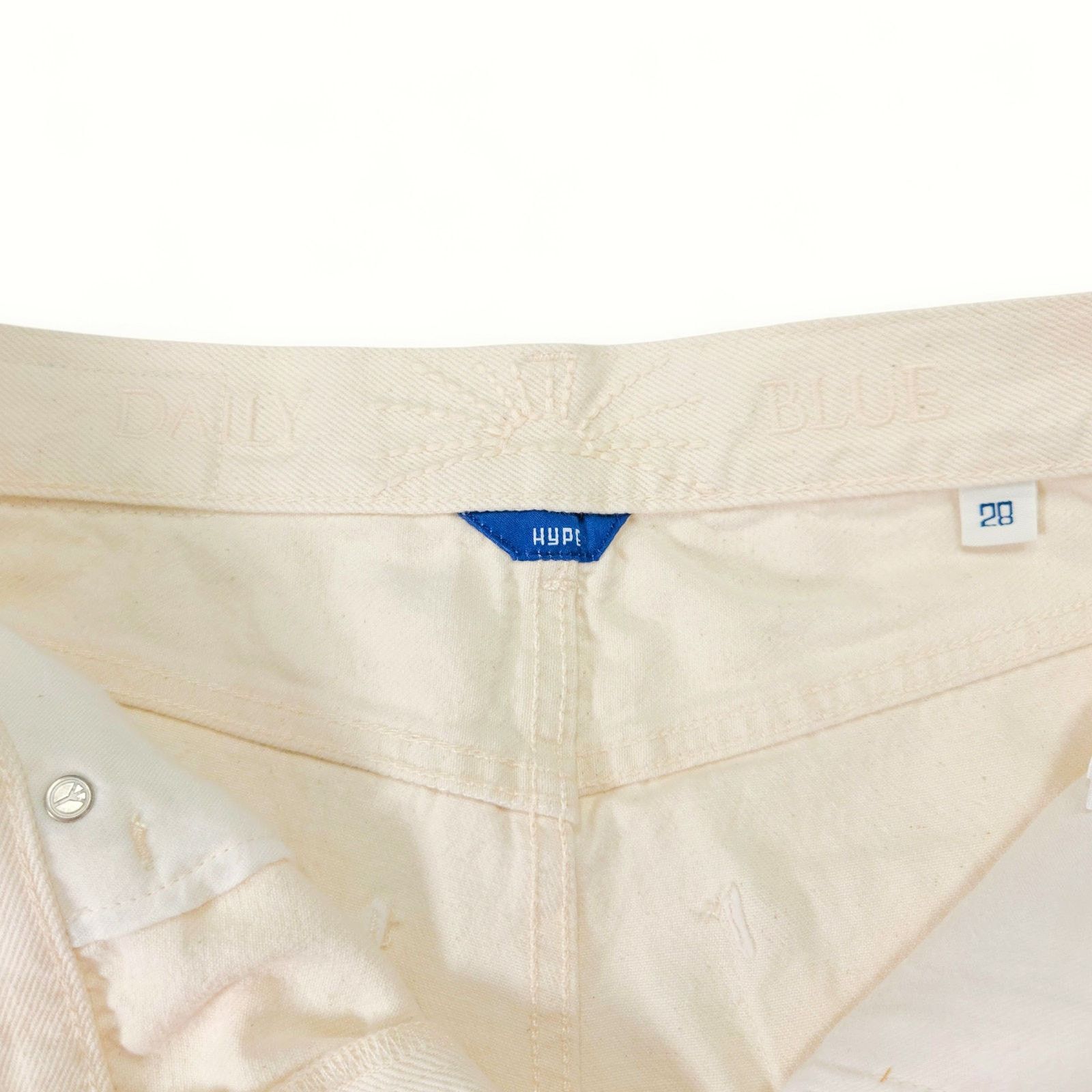 AG Adriano Goldschmied Daily Blue Adriano Goldschmied Hype Crop Jeans Denim 28x25 Size 28" / US 6 / IT 42 - 9 Thumbnail