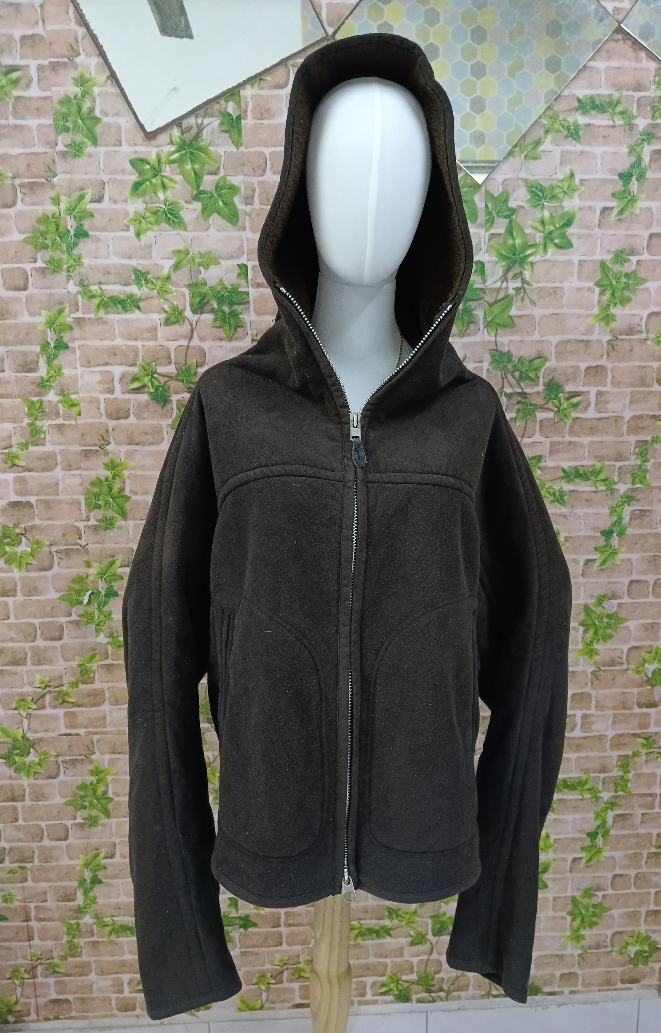 Zucca ZUCCA SHERPA FLEECE HOODIE ZIPPER JACKET Size US M / EU 48-50 / 2 - 3 Thumbnail