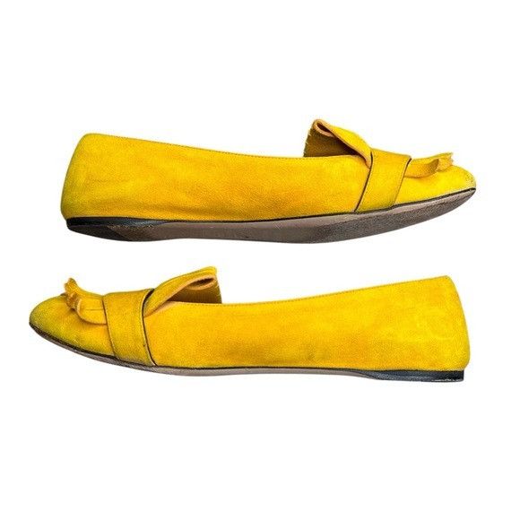 Gucci GUCCI Marmont Kiltie Fringe Loafer Flats EU 37.5 US 7.5 Yell Size US 7.5 / IT 37.5 - 4 Thumbnail