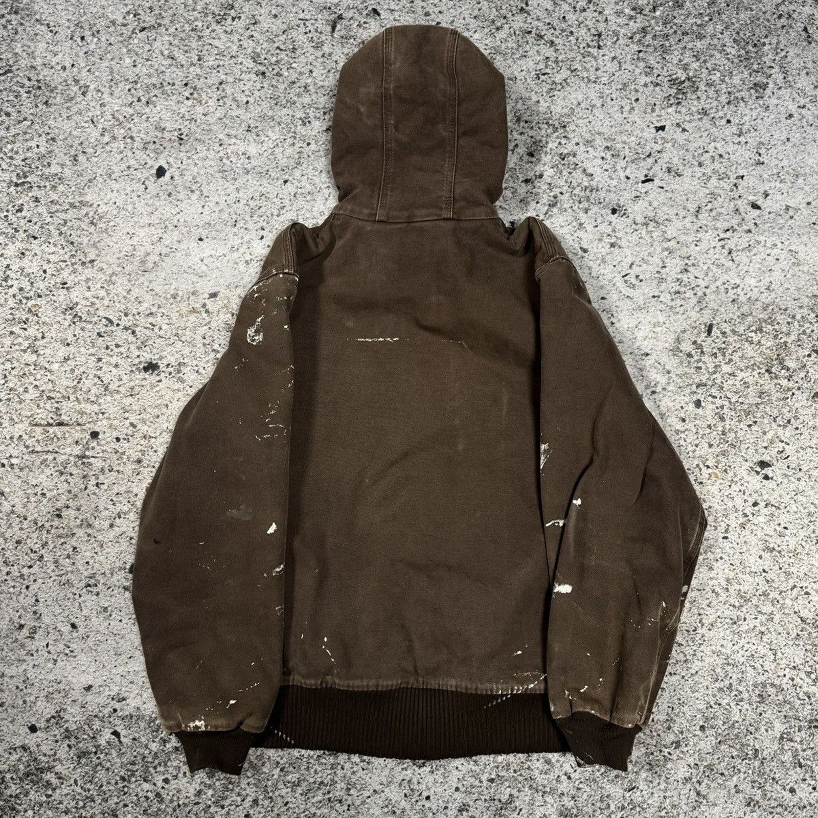 Carhartt Realtree Thrashed Faded Distressed Jacket ERD Grunge Chrome Size US L / EU 52-54 / 3 - 13 Thumbnail