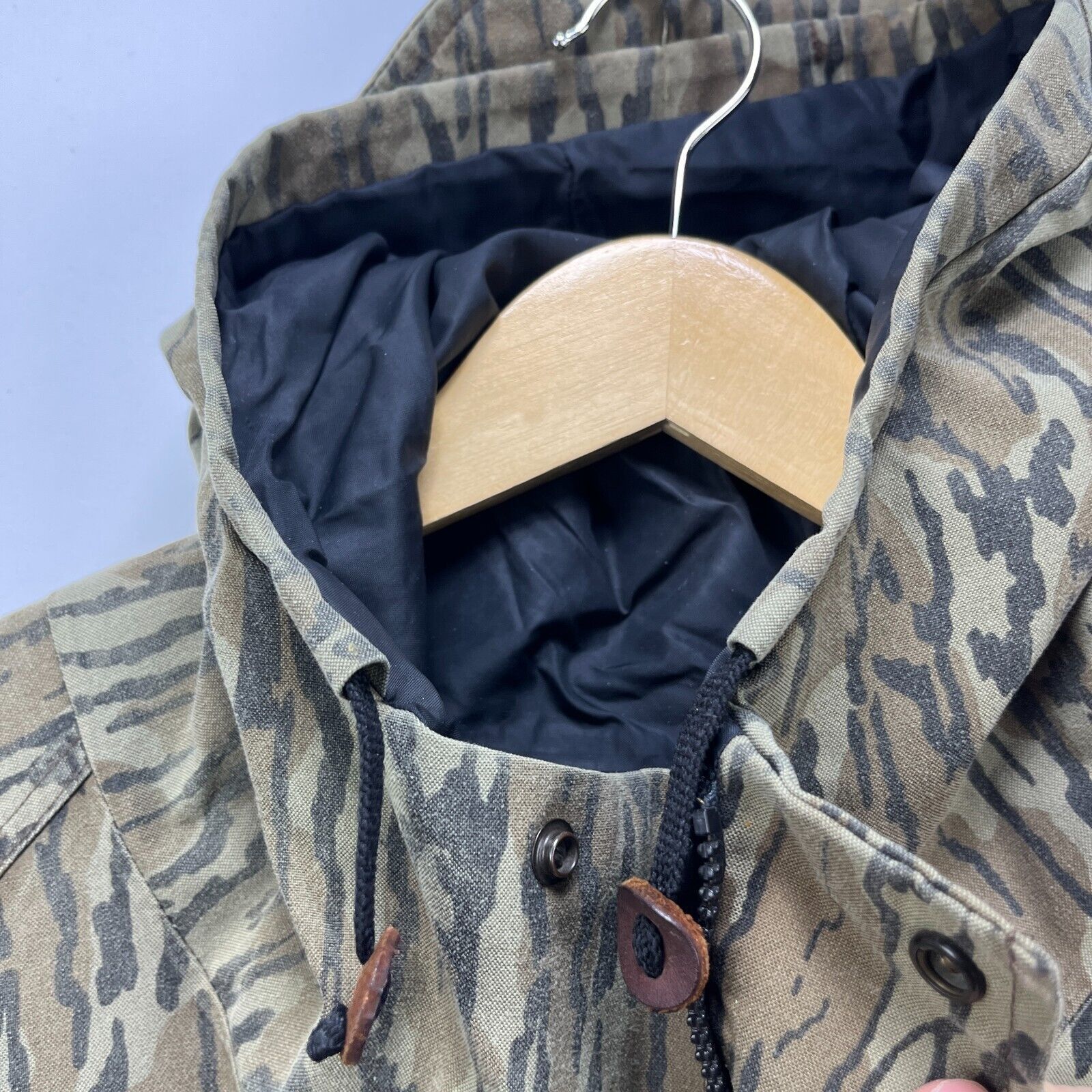 Vintage Vintage 90s Camo Tree Cabelas Goretex Shell Jacket Large Size US L / EU 52-54 / 3 - 8 Thumbnail