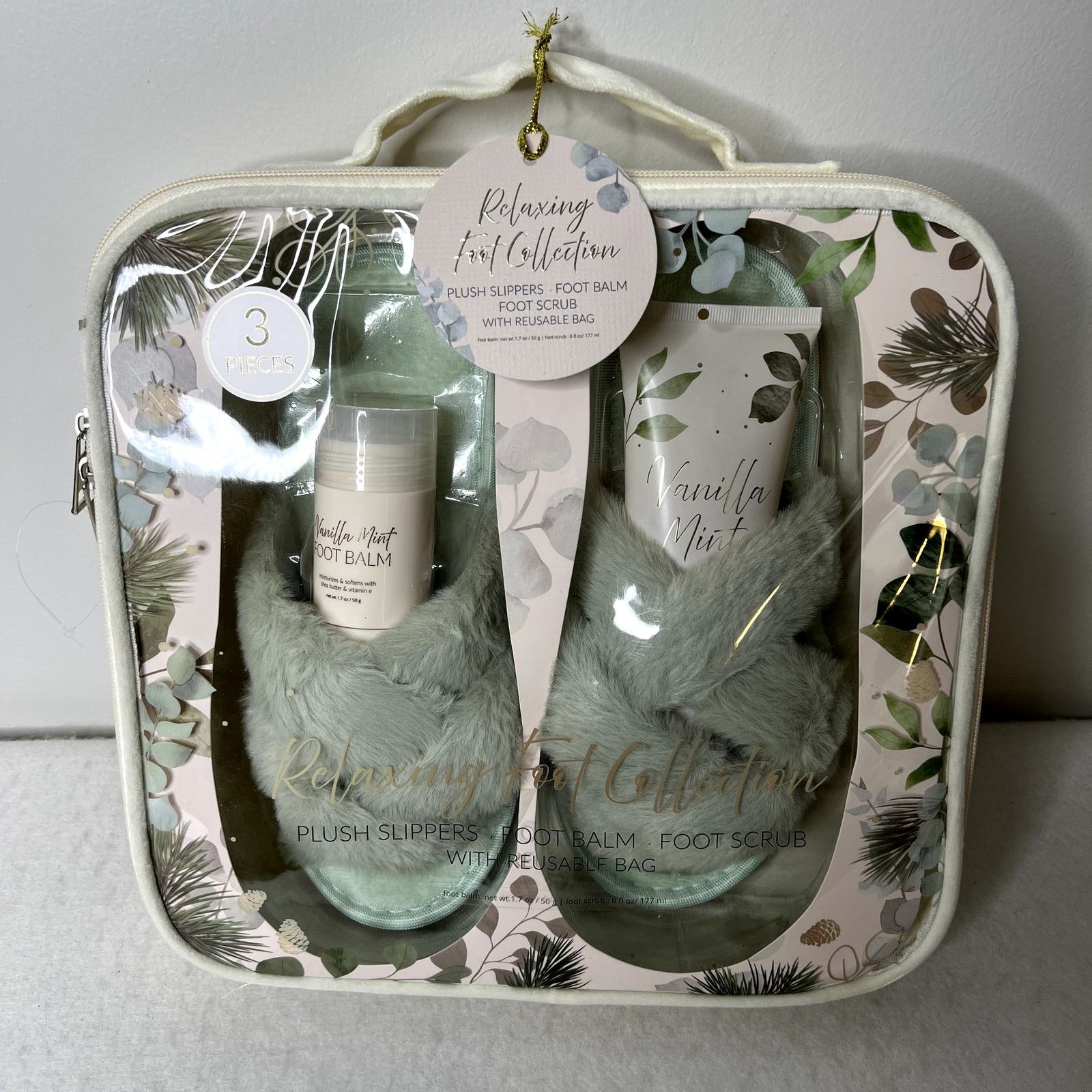 Other Enchante Accessories Slippers Foot Balm Scrub Bag Gift Set Size US 8 / IT 38 - 6 Thumbnail