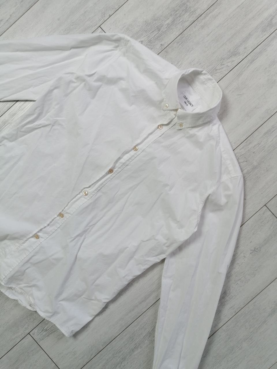 Our Legacy Our legacy White shirt Size US M / EU 48-50 / 2 - 2 Thumbnail