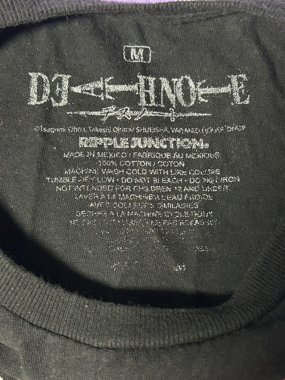 Ripple Junction DEATHNOTE | black longsleeve M Size US M / EU 48-50 / 2 - 4 Thumbnail
