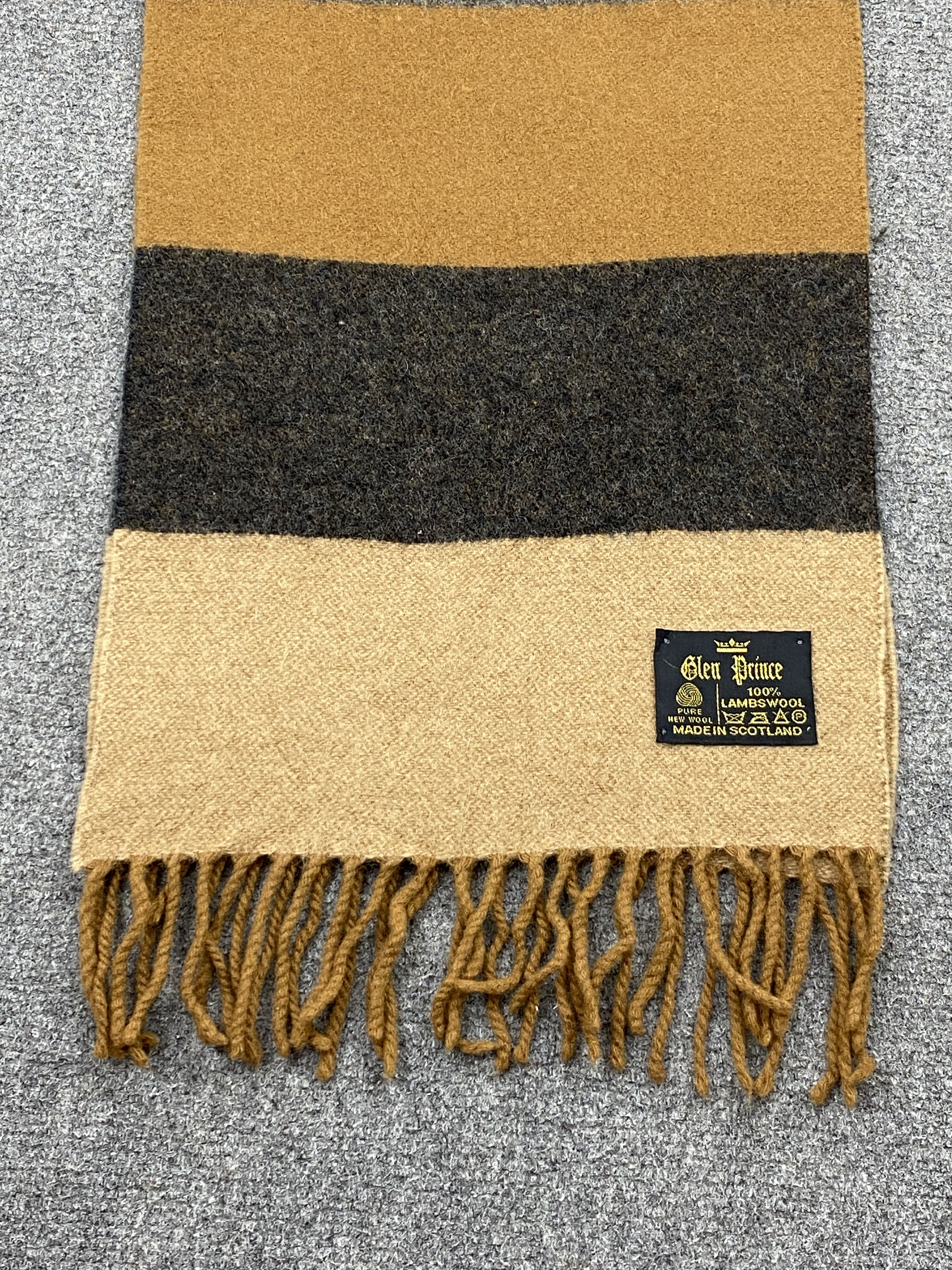 Other Vintage Elen Prince Made In Scotland Muffler Scarf -SC0029 Size ONE SIZE - 5 Thumbnail