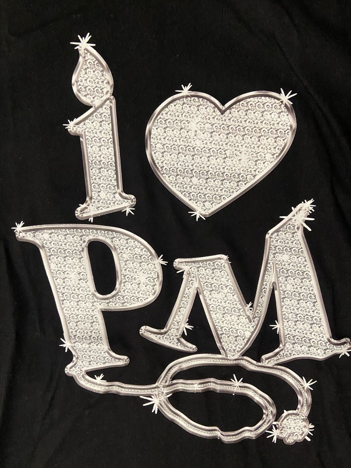 Band Tees × Drain Gang Serane “I heart PM” Prise Musique Bussdown tee Size US L / EU 52-54 / 3 - 2 Thumbnail