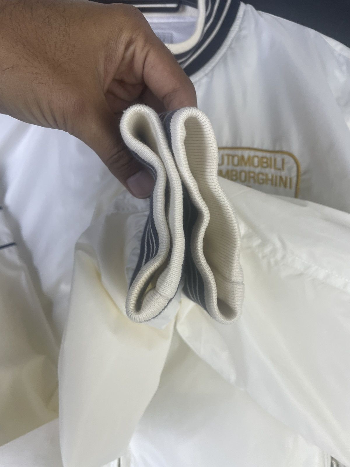 HYDROGEN × Lamborghini 🔥Rare Hydrogen Automobili H2J Nylon Bomber Jacket Size US L / EU 52-54 / 3 - 8 Thumbnail