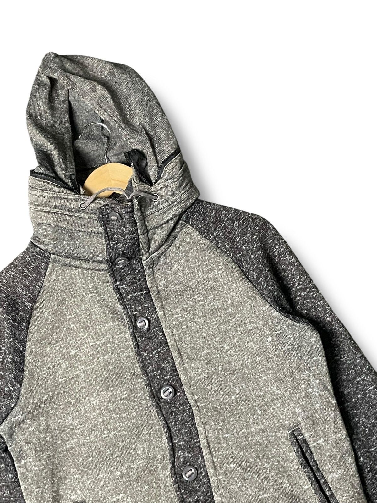 Beams Plus × Japanese Brand × Vintage Beams Heart Fleece Hooded Jacket (78) Size US S / EU 44-46 / 1 - 2 Thumbnail