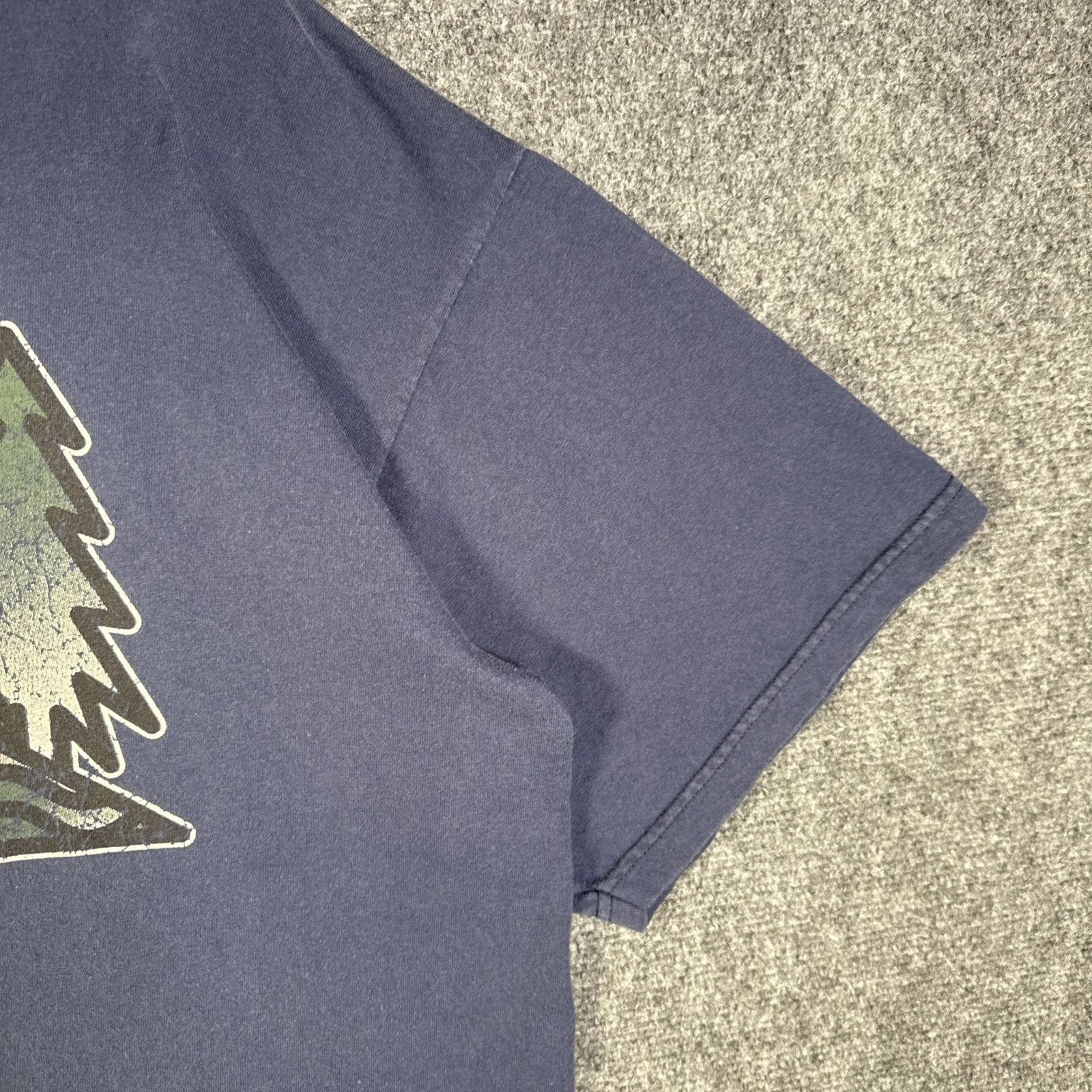 Patagonia Vintage Jansport Shirt Mens XL Navy 90s Art Mountains Hiking Size US XL / EU 56 / 4 - 3 Thumbnail