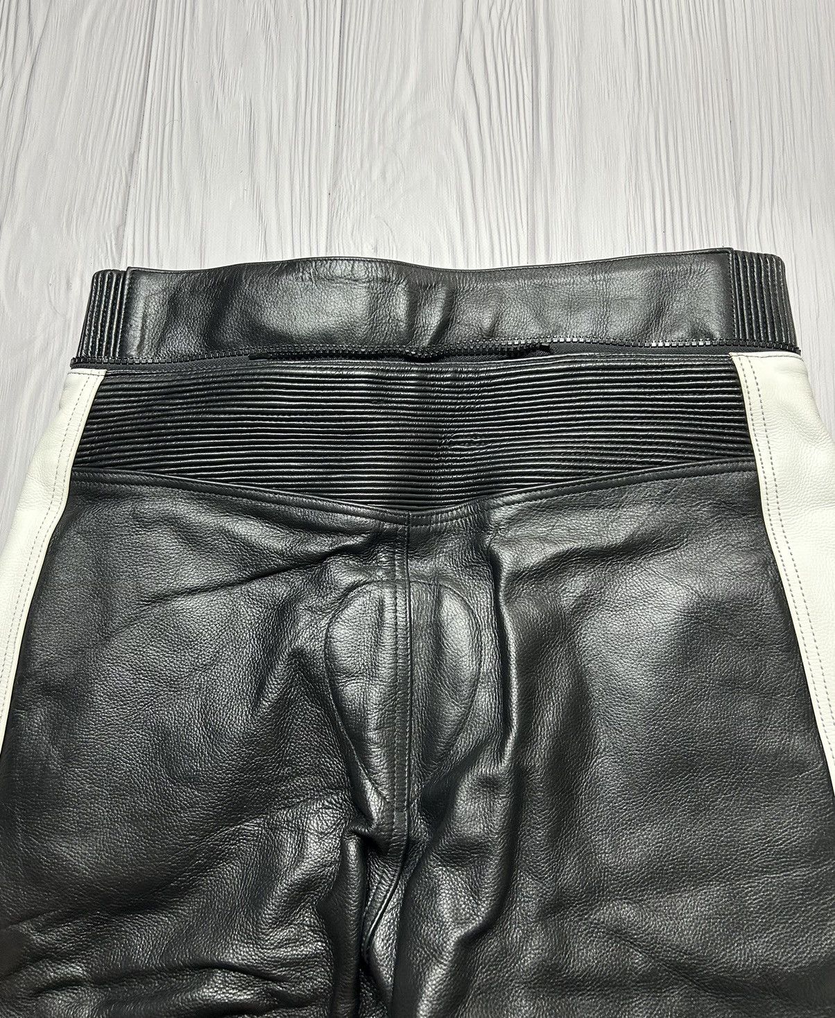 Genuine Leather TRIUMPH Real Heavy Leather Pants Moto Theme Racing Size XXL Size US 38 / EU 54 - 19 Thumbnail