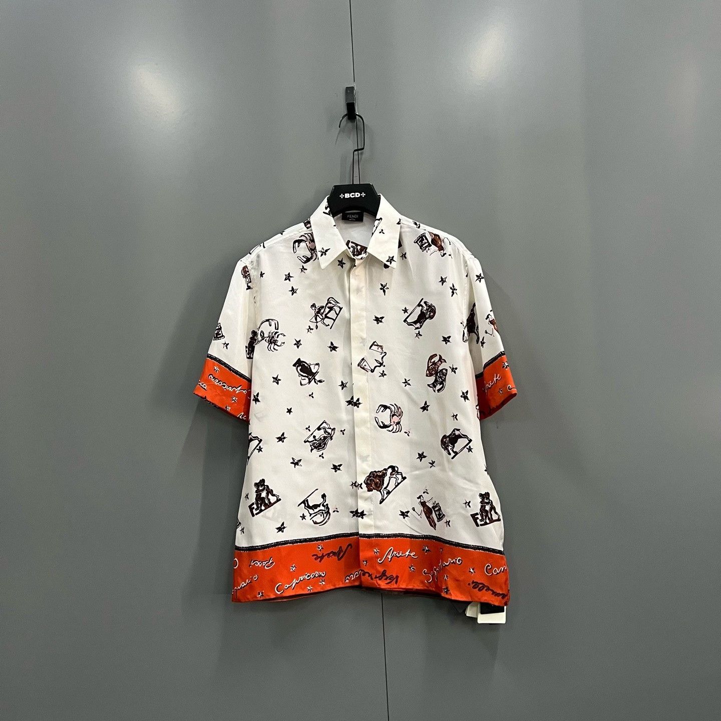Fendi Fendi Printed Graphic Multi Shirt xxs Men Size US XXS / EU 40 - 1 Thumbnail