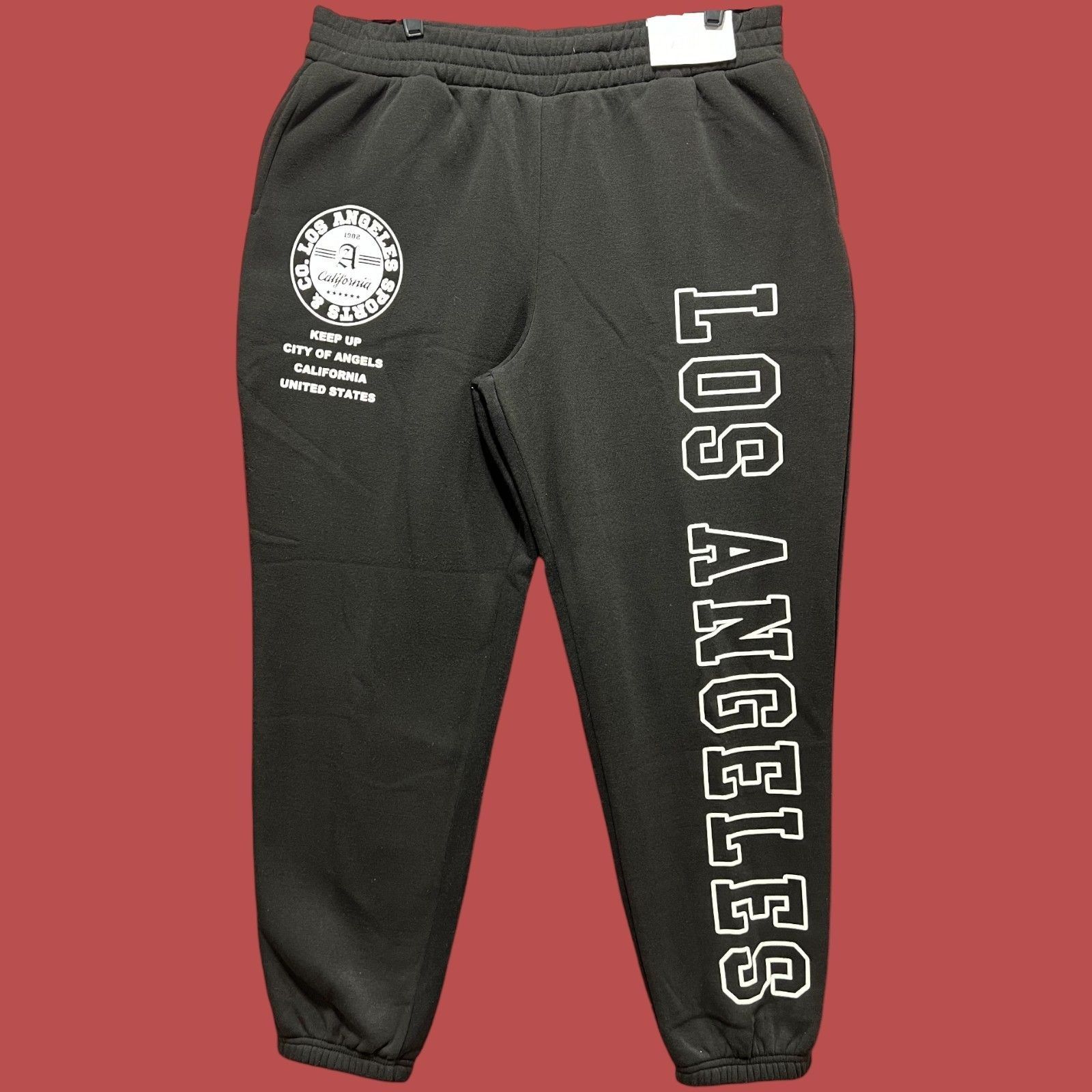 Other Love Theory - Women's Sweatpants - Black - Extra Large Size 34" / US 12 / IT 48 - 1 Thumbnail