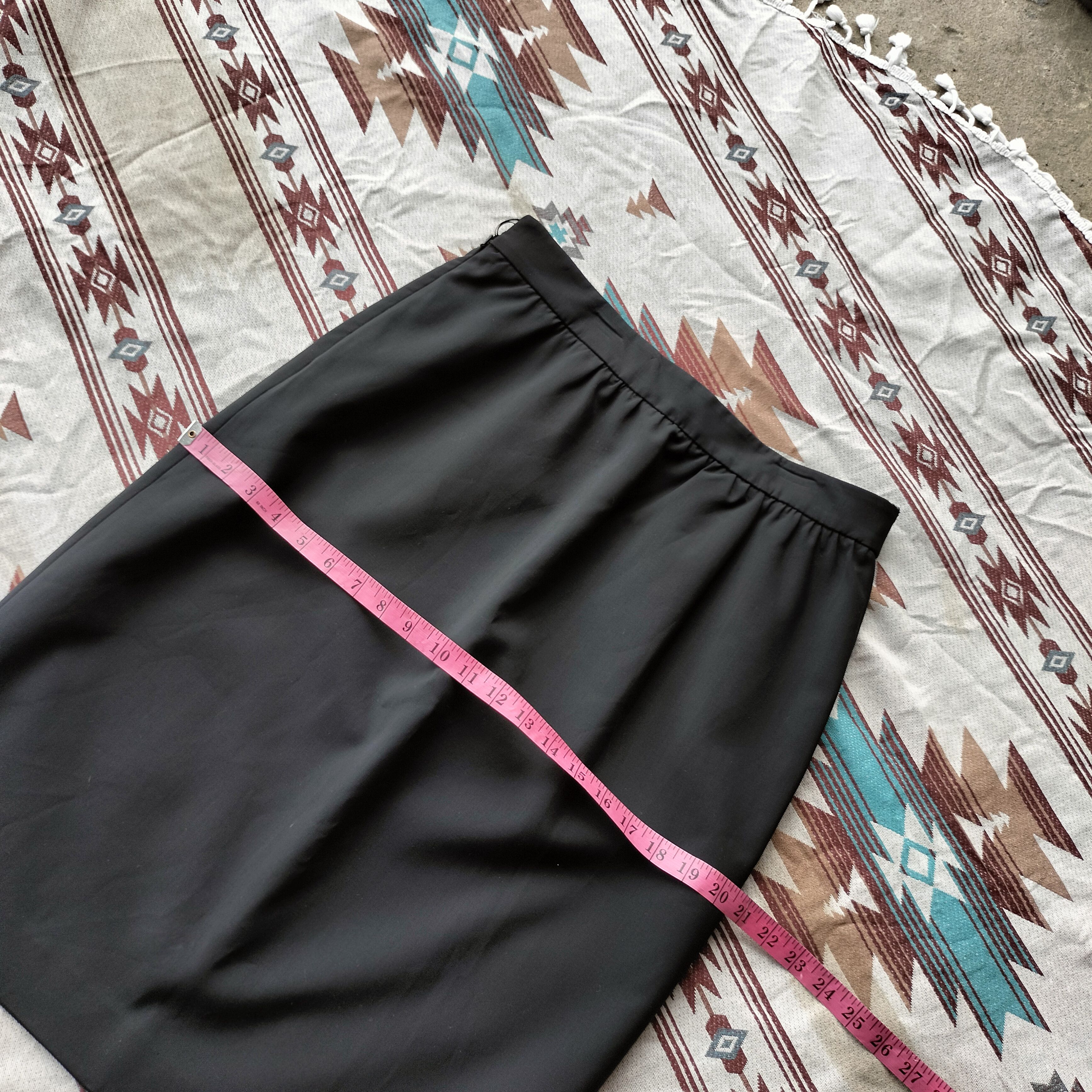 Jil Sander Jil sander black midi skirt Size 30" / US 8 / IT 44 - 11 Thumbnail