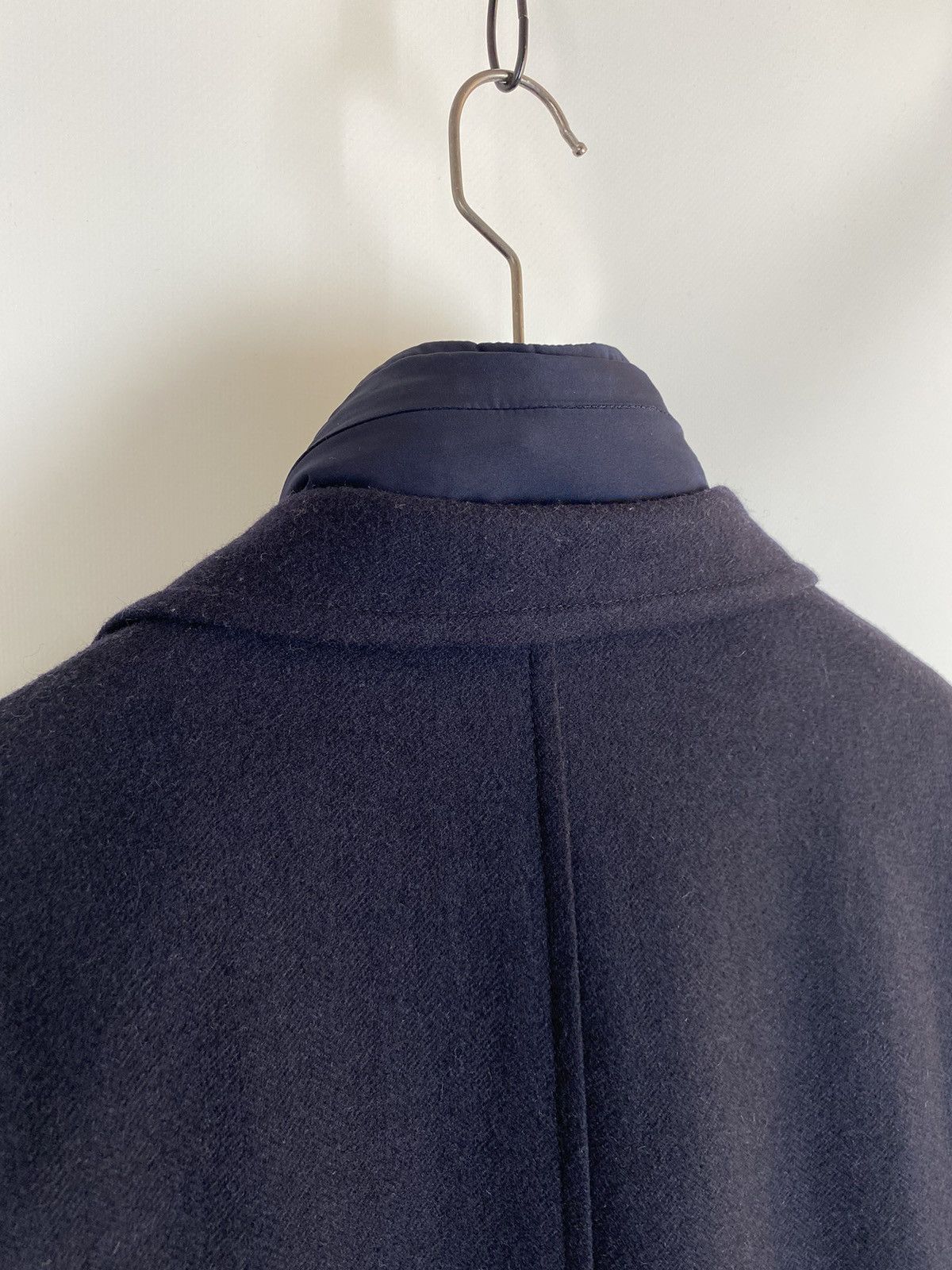 Boggi Boggi Milano 2 in 1 Insulated Navy Wool Coat Size US M / EU 48-50 / 2 - 13 Thumbnail
