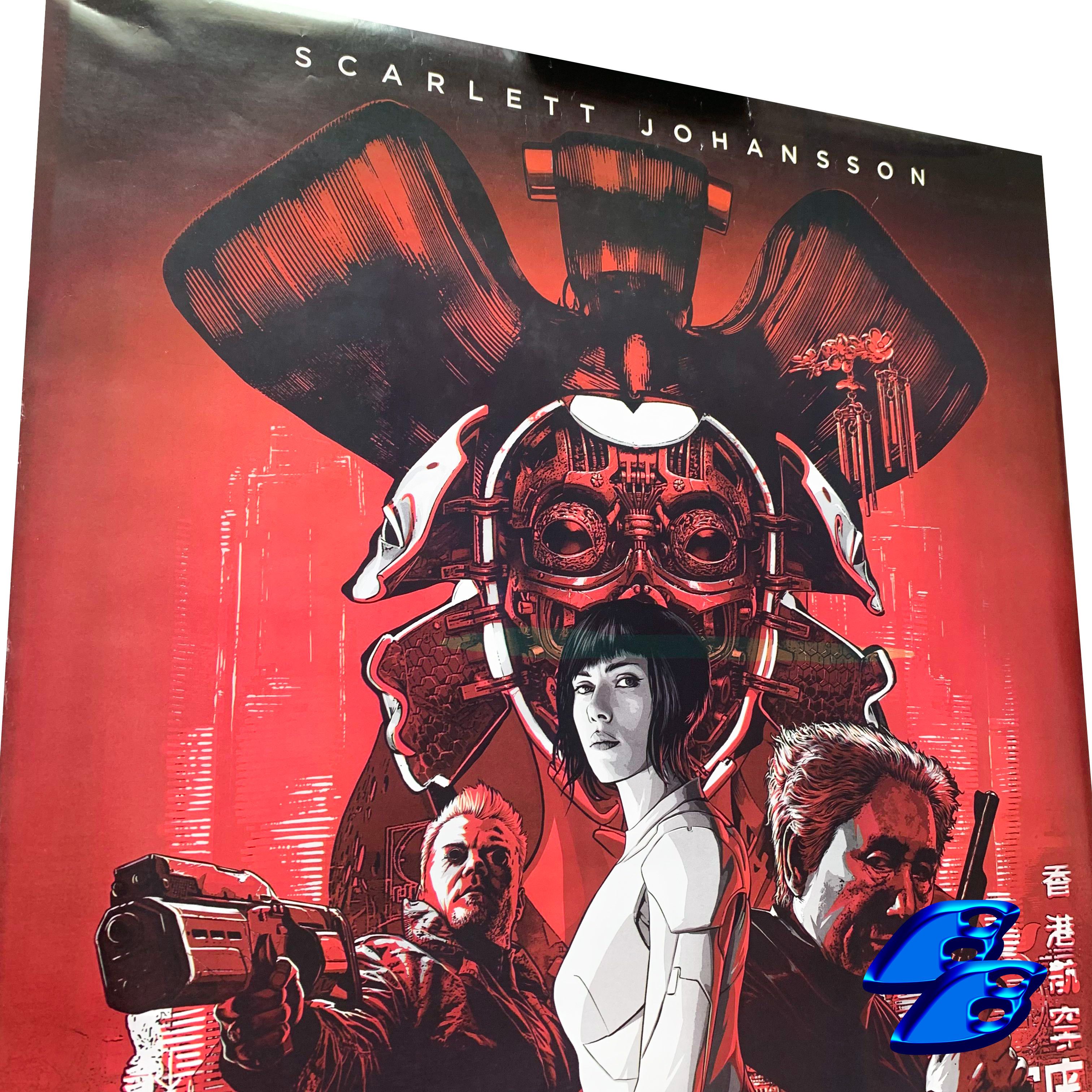 Japanese Brand GHOST IN THE SHELL MOVIE FLYER CINEMA POSTER Size ONE SIZE - 3 Thumbnail