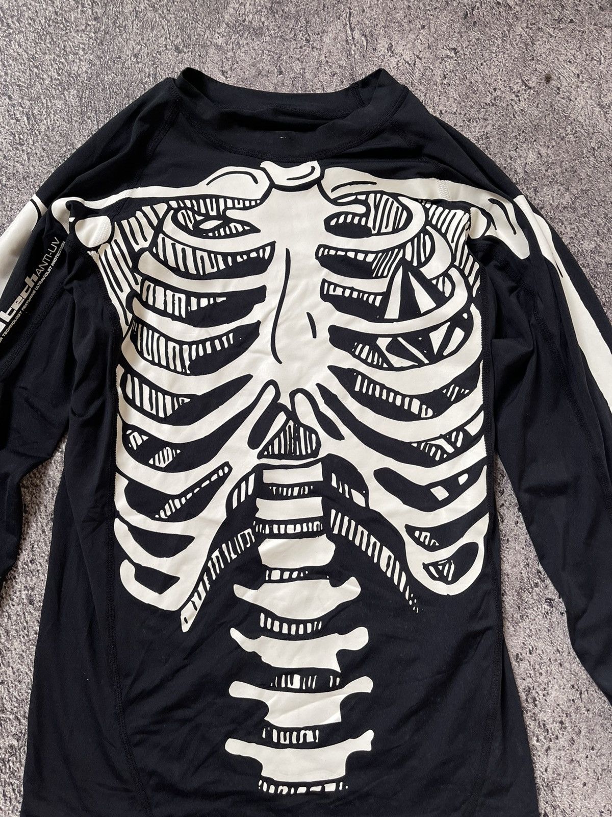 Volcom Volcom skelton polyster longsleeve Size US M / EU 48-50 / 2 - 3 Thumbnail