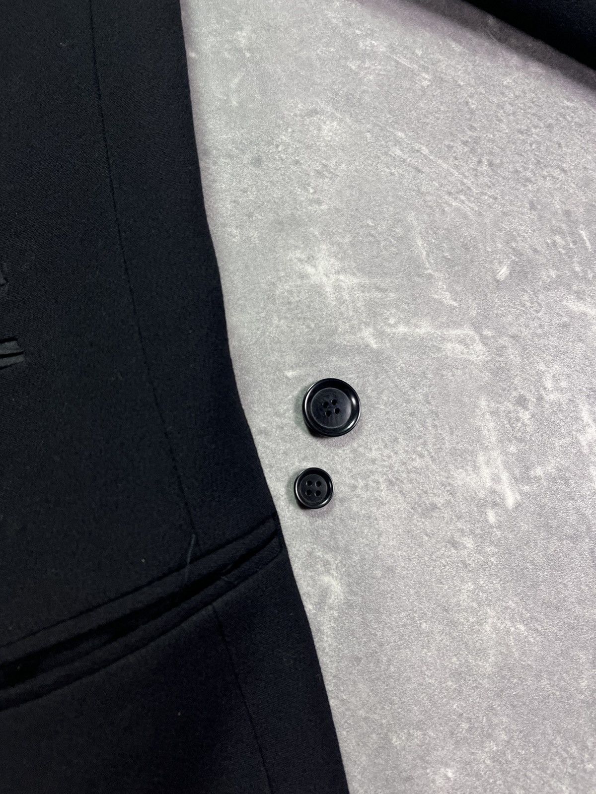 Marithe + Francois Girbaud 80s/90s Marithe Francois Girbaud Momentodue Blazer Jacket Size 42R - 13 Thumbnail