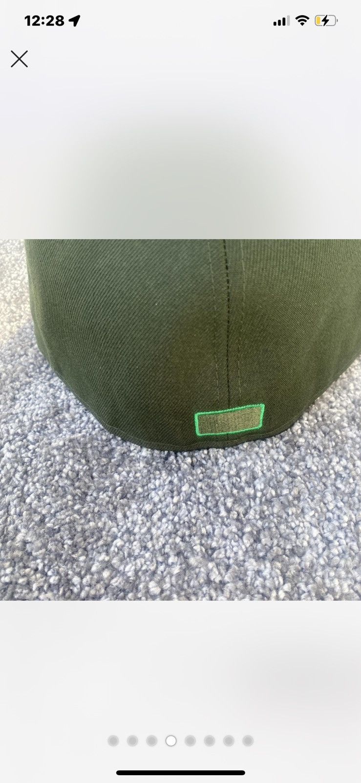 HIDDEN Hidden NYX New Era 59 Fifty Fitted Hat Green Size 7 1/2 Size ONE SIZE - 5 Thumbnail