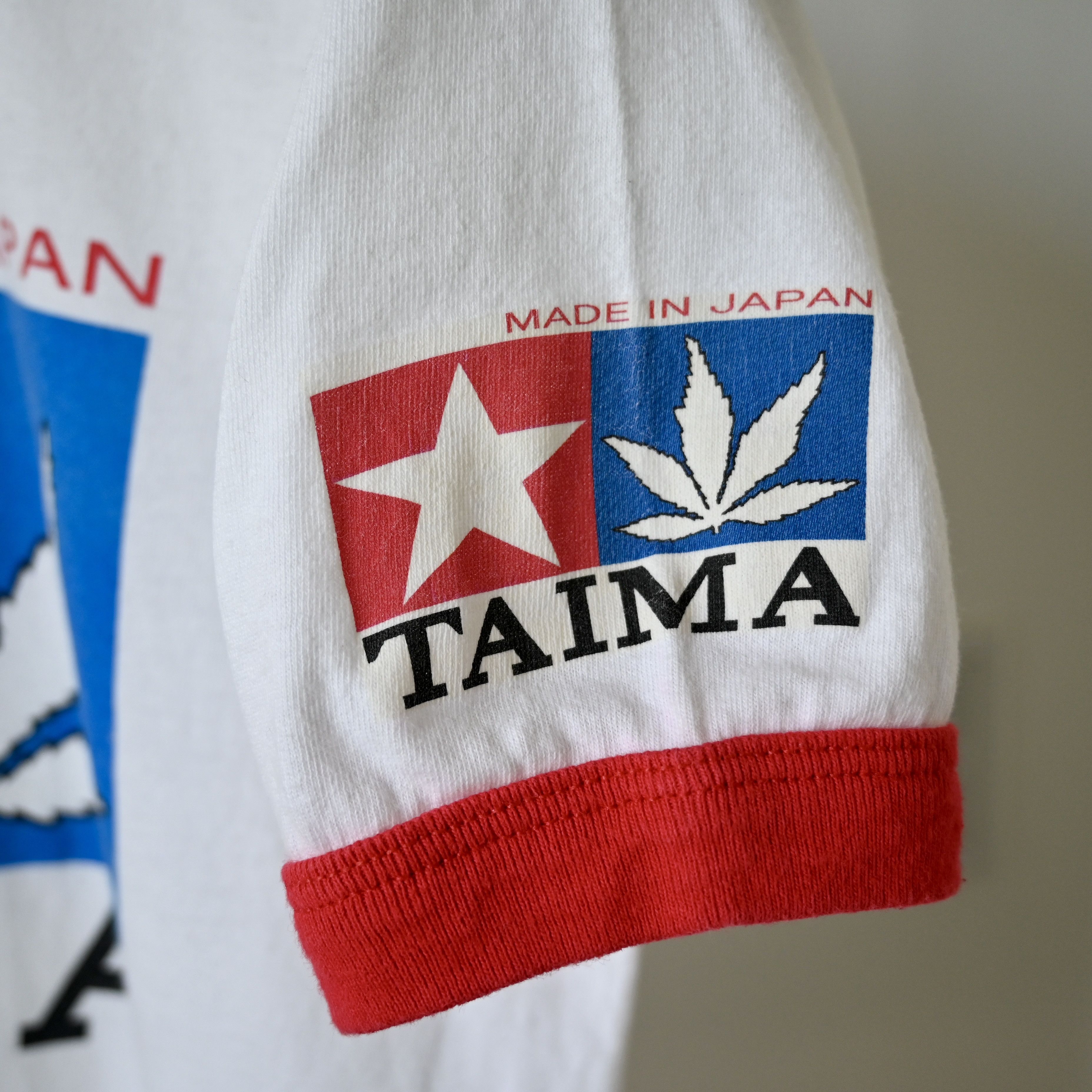 Vintage VTG 1990s "TAIMA made in Japan" ringer t-shirt, made in USA Size XS / US 0-2 / IT 36-38 - 5 Thumbnail