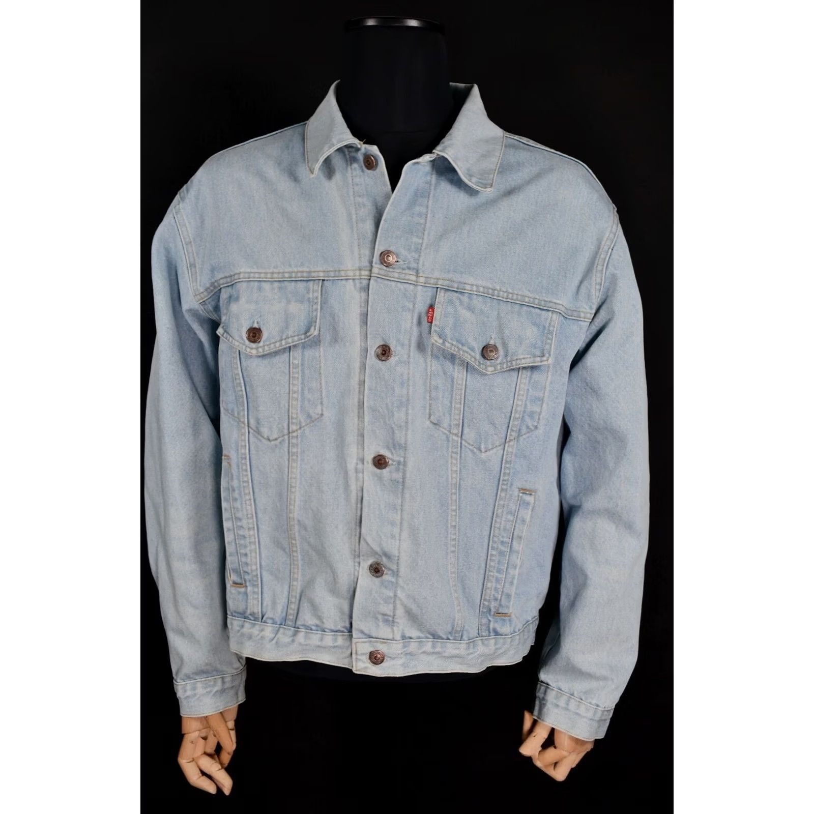 Levi's Levi's Trucker Jacket 70491 02 2XL Men Blue Denim Cotton Size 2XL Jacket Vintage not Vintage Size US XXL / EU 58 / 5 - 2 Thumbnail