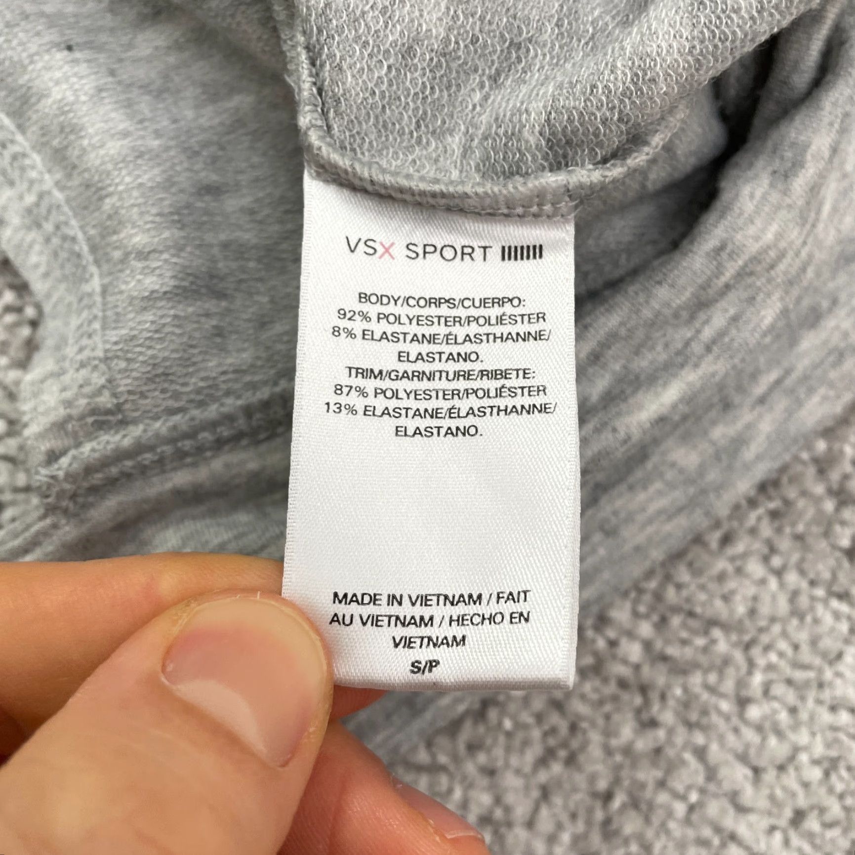 Victoria's Secret Victoria's Secret VSX Sport Sweatshirt Womens S Gray Backless Crew Active Size S / US 4 / IT 40 - 7 Thumbnail