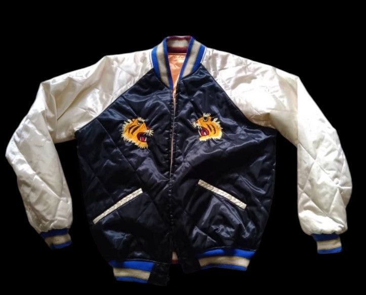 Japanese Brand 80s Reversible Japan Sukajan yokosuka Japanese lion Size US L / EU 52-54 / 3 - 2 Thumbnail