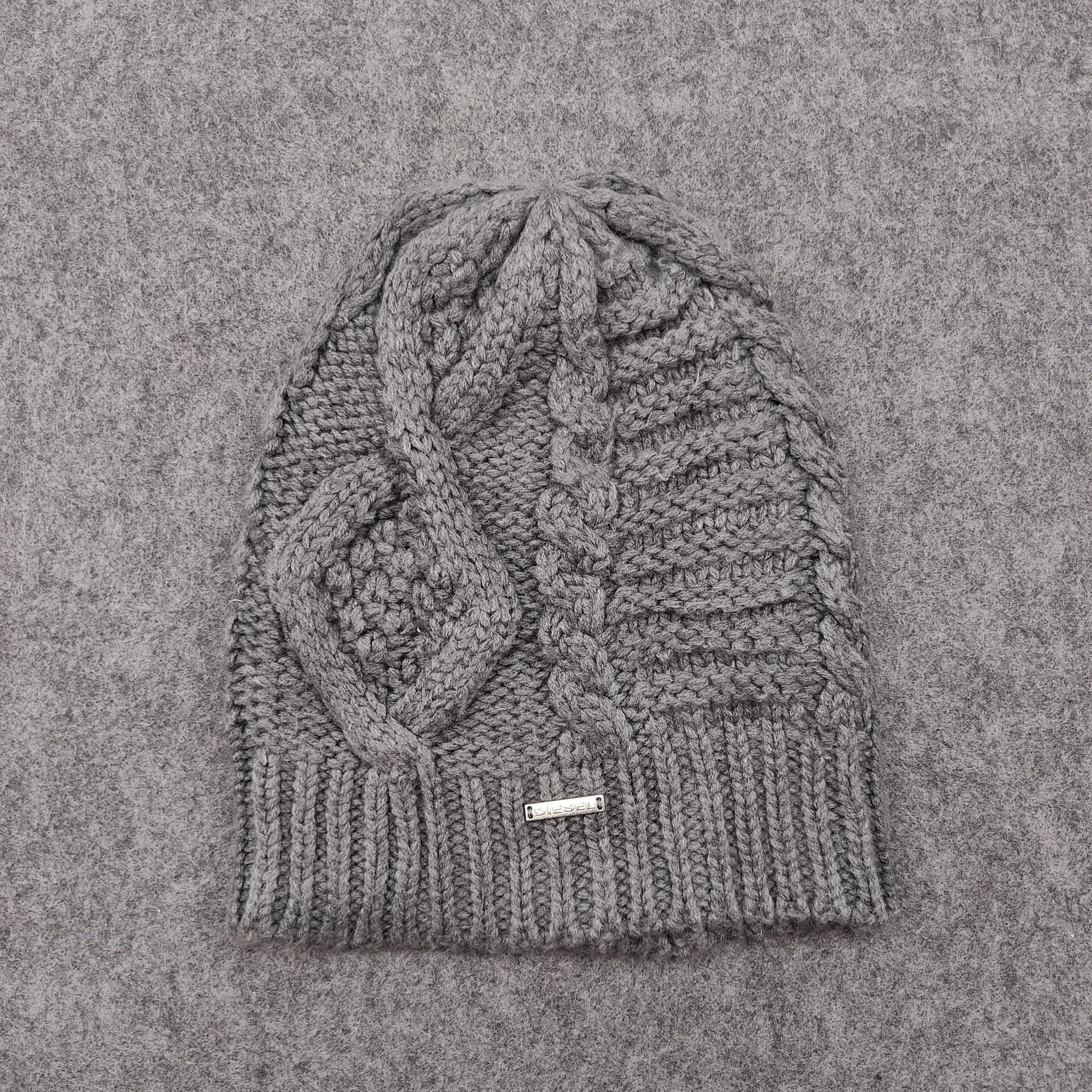 Diesel Diesel Cable Knit Beanie / Snow Hat / Snow Cap Size ONE SIZE - 1 Thumbnail