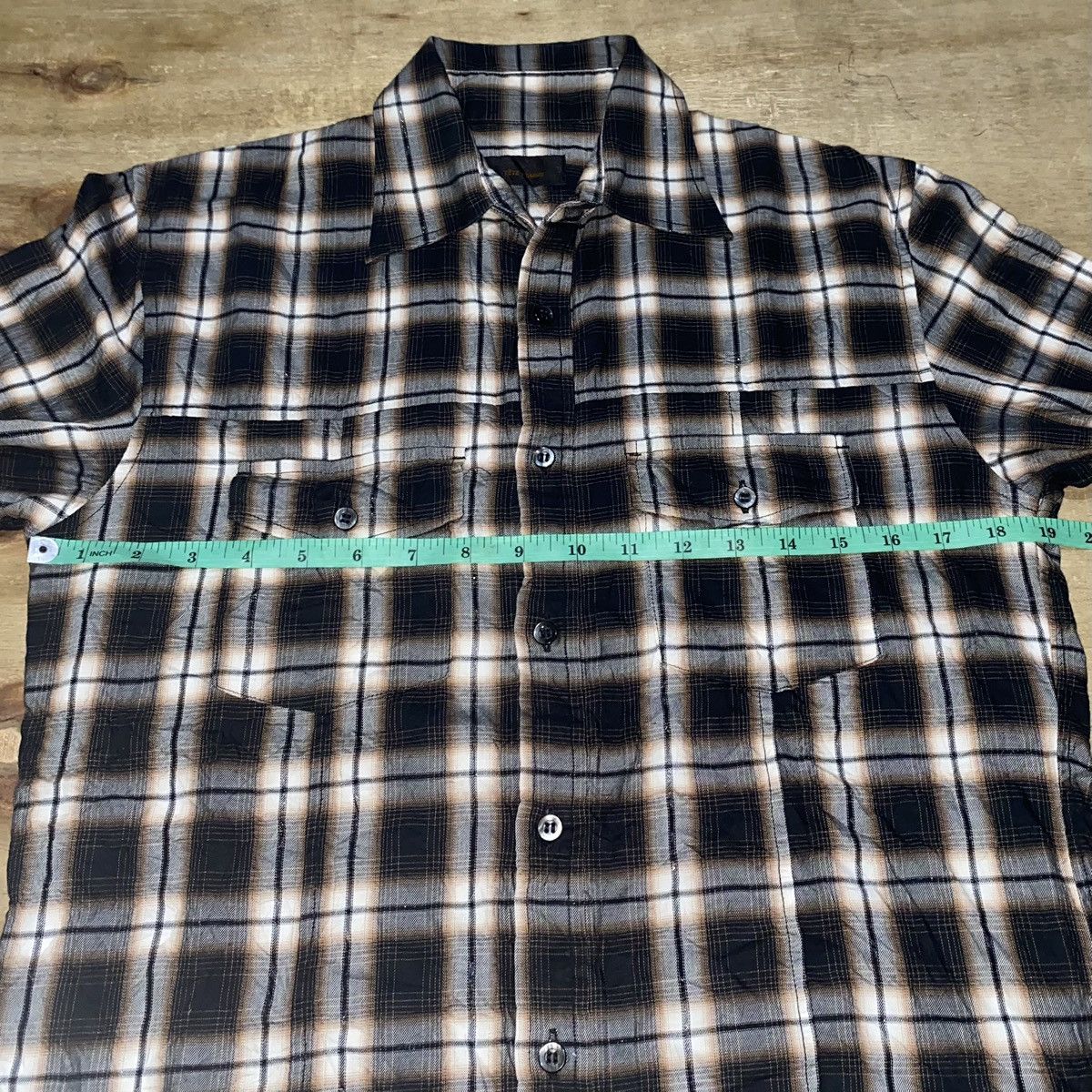Issey Miyake × Japanese Brand × Tete Homme Tete homme by issey miyake plaid shirt Size US M / EU 48-50 / 2 - 6 Thumbnail