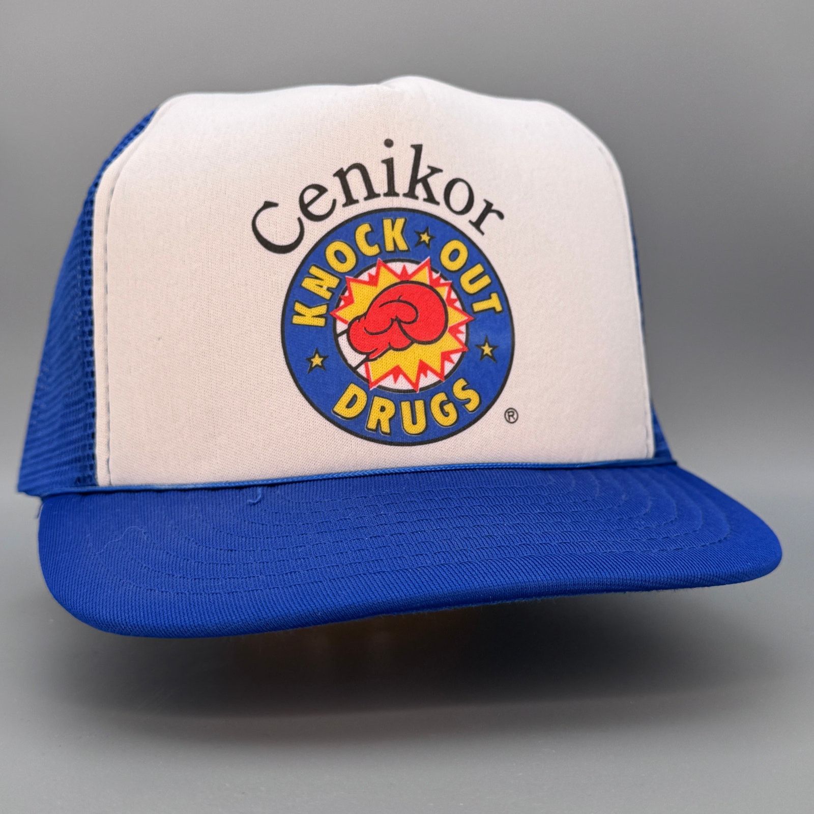Vintage Vintage 80s Cenikor Rehab Center Knock Out Drugs trucker hat Size ONE SIZE - 1 Thumbnail