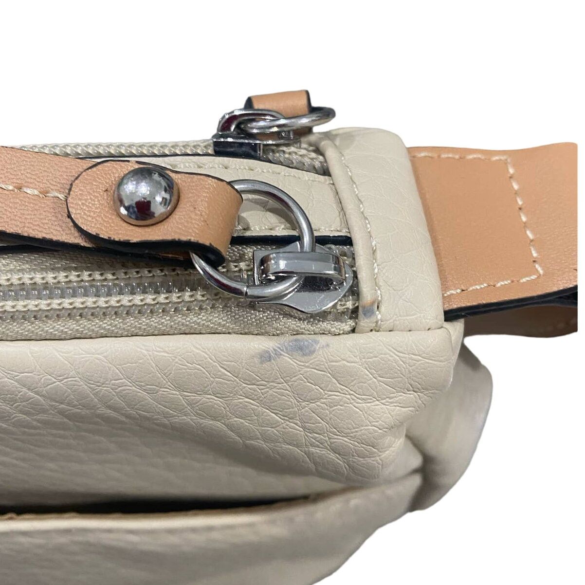 Other NWT Giani Bernini Pebble Hobo Ivory With Silver Size ONE SIZE - 5 Thumbnail