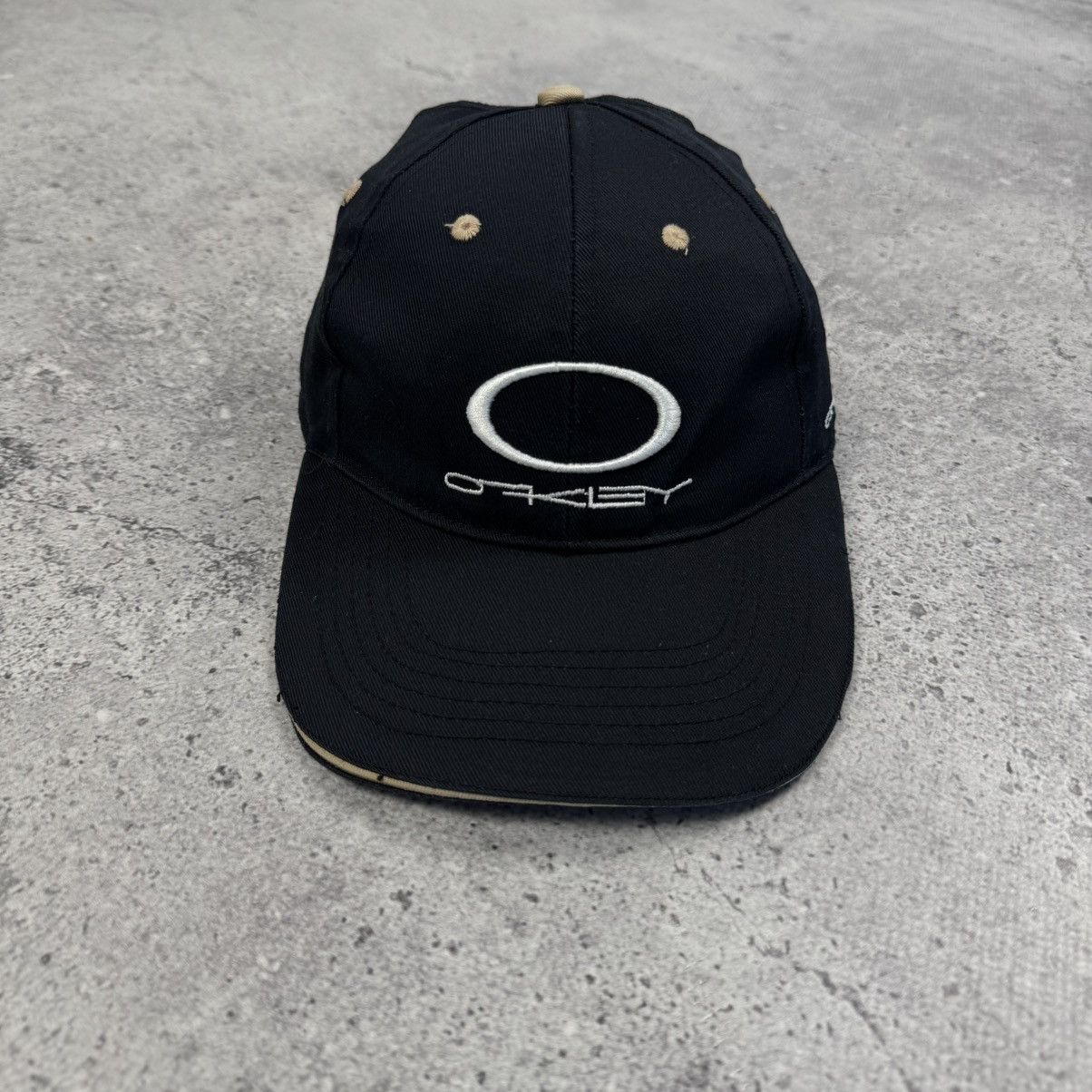 Oakley × Vintage Vintage Oakley Logo Y2K Cap Hat Size ONE SIZE - 2 Thumbnail