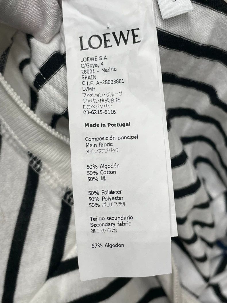 Loewe LOEWE sizeS Zebra pattern cotton irregular half skirt Size 26" / US 2 / IT 38 - 4 Thumbnail