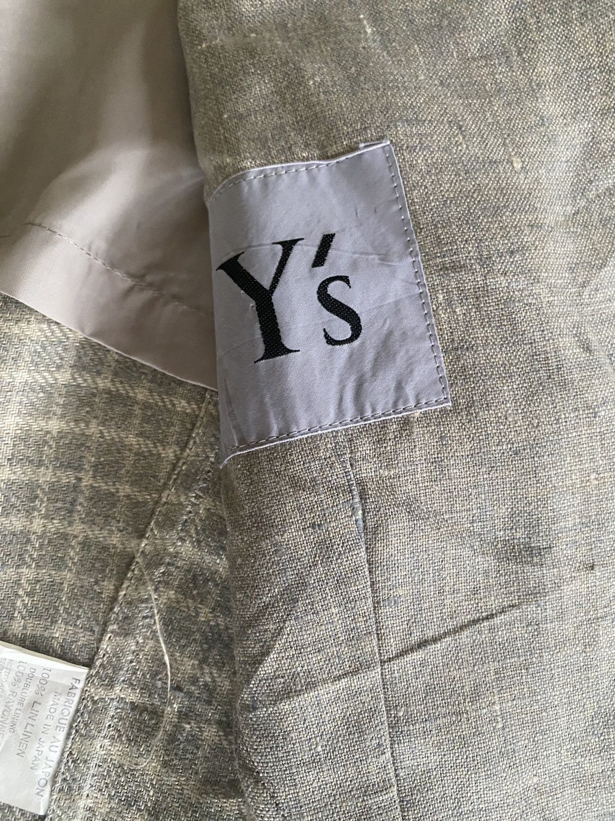 Designer × Y's × Yohji Yamamoto Vintage y’s yohji yamamoto blazzer jacket Size S / US 4 / IT 40 - 10 Thumbnail