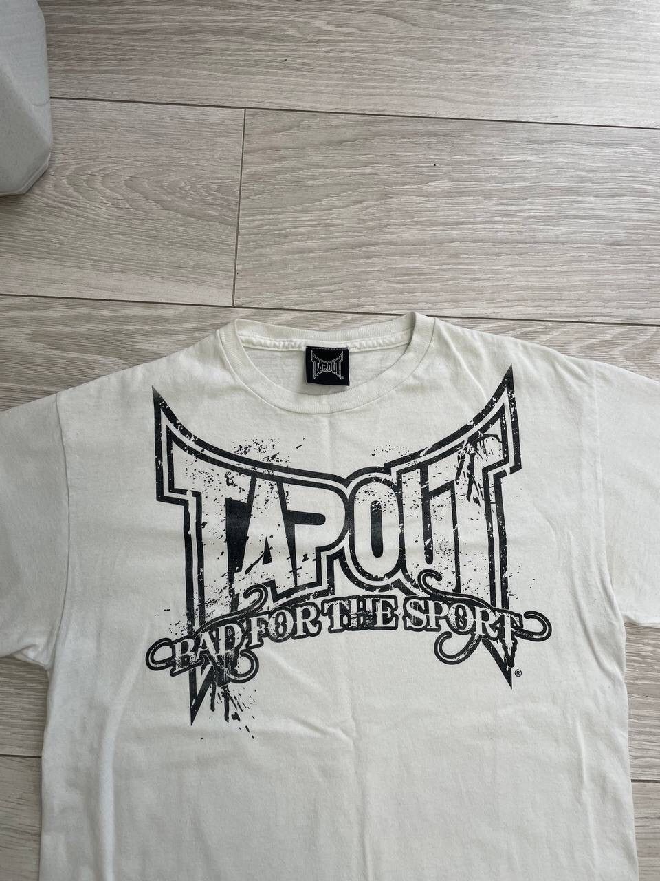Affliction × Tapout × Vintage Vintage Y2K TapOut Big Logo Tee T-Shirt Size US M / EU 48-50 / 2 - 2 Thumbnail