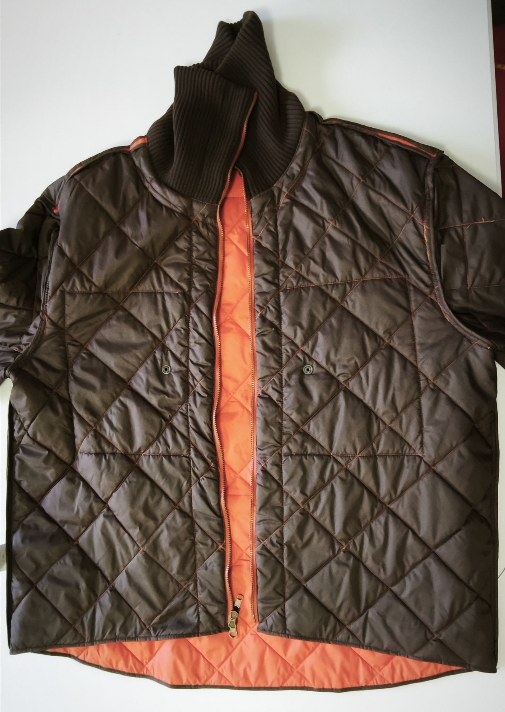Jean Paul Gaultier Fishtail parka, in nylon, made up of two detachable pieces. Size US L / EU 52-54 / 3 - 18 Thumbnail