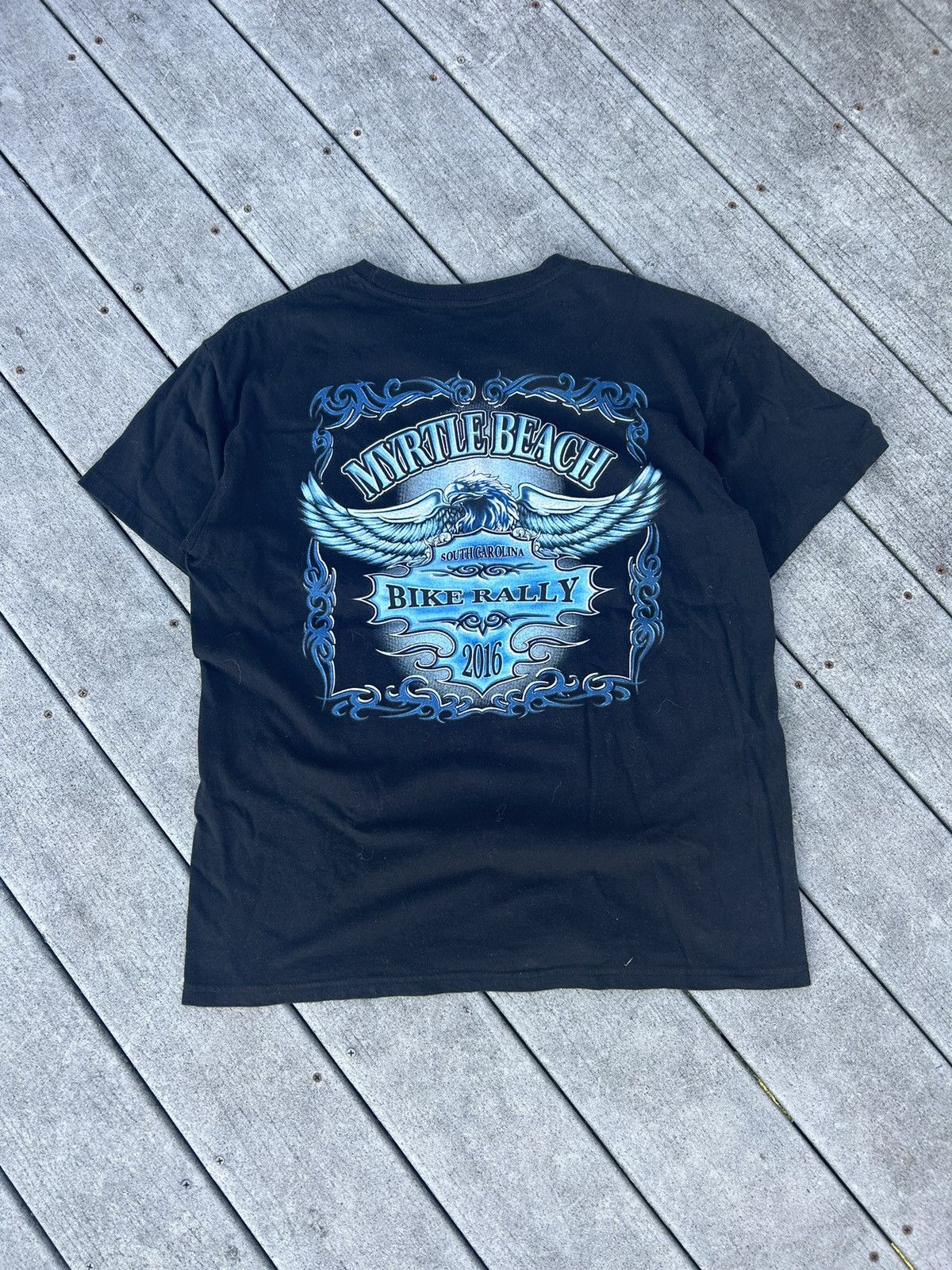 Harley Davidson × Vintage Y2K Harley Davidson style shirt Size US L / EU 52-54 / 3 - 1 Thumbnail