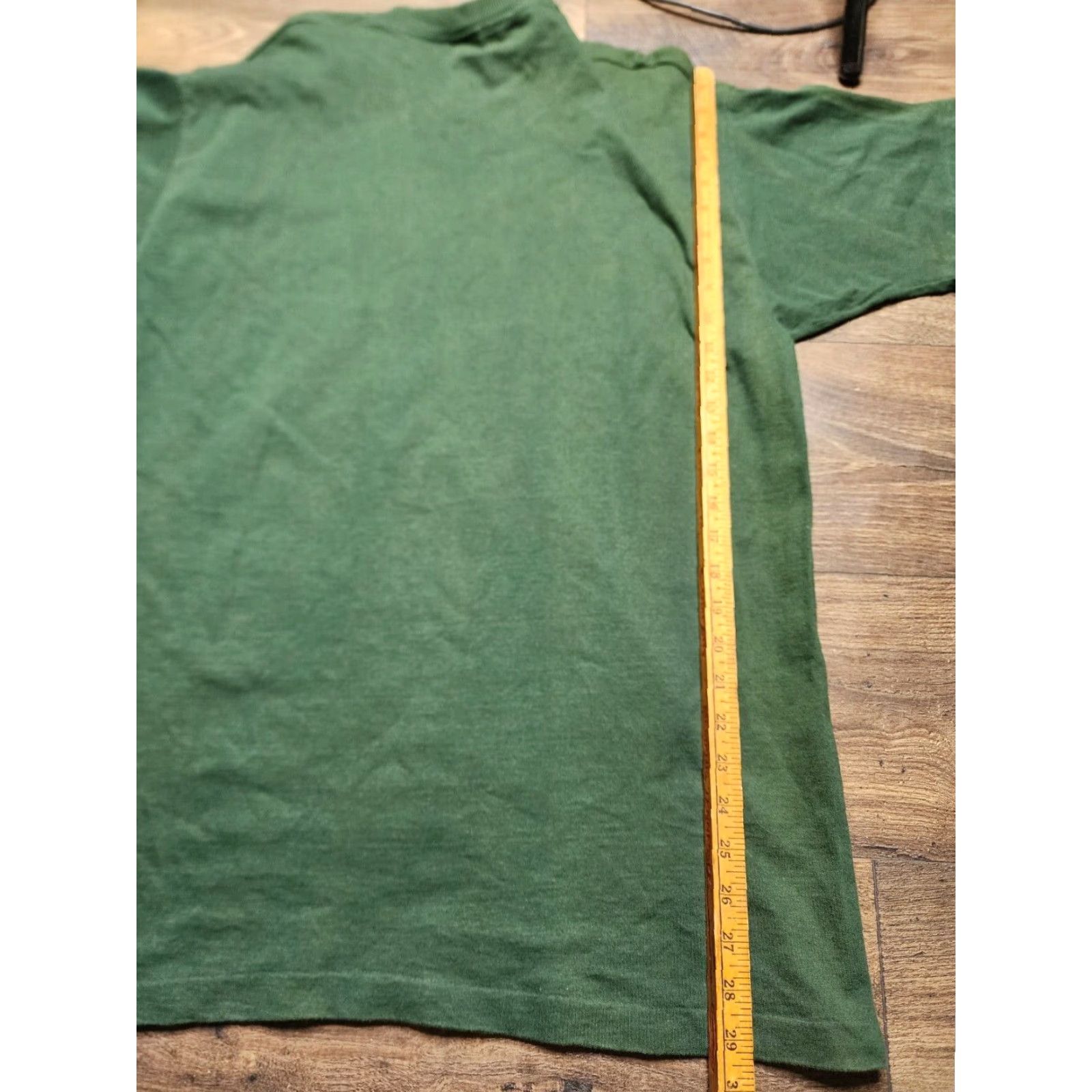 Vintage VINTAGE 90s Unbranded Mens XL Green Short Sleeve Graphic T Shirt Size US XL / EU 56 / 4 - 5 Thumbnail