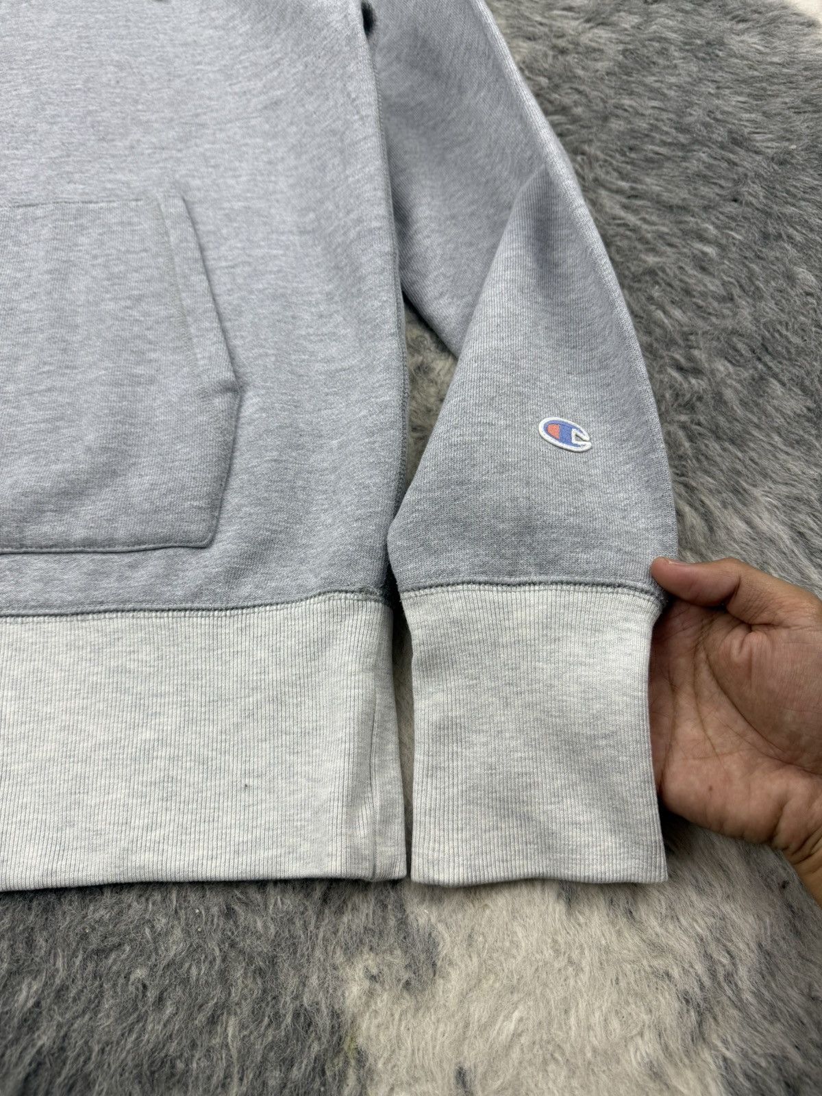 Champion 1950s Champion Running Man Tag Two Tone Afterhood Hoodie Size US M / EU 48-50 / 2 - 12 Thumbnail