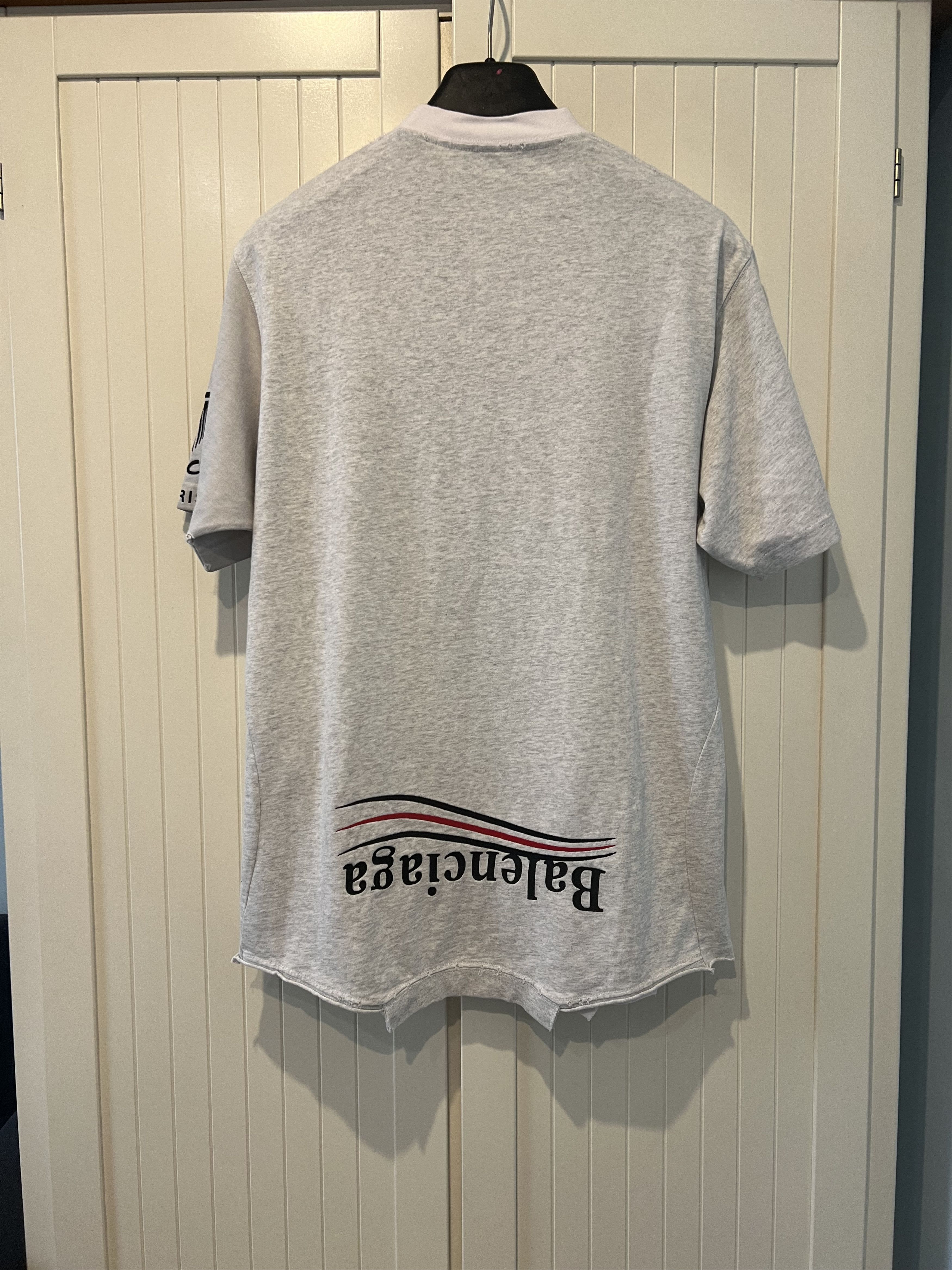 Balenciaga SS'23 Deconstructed T-shirt Size US M / EU 48-50 / 2 - 2 Thumbnail