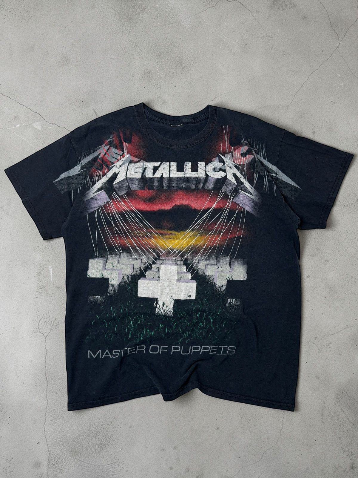 Band Tees Vintage Metallica Master of Puppets rock metal band tee y2k Size US L / EU 52-54 / 3 - 1 Thumbnail