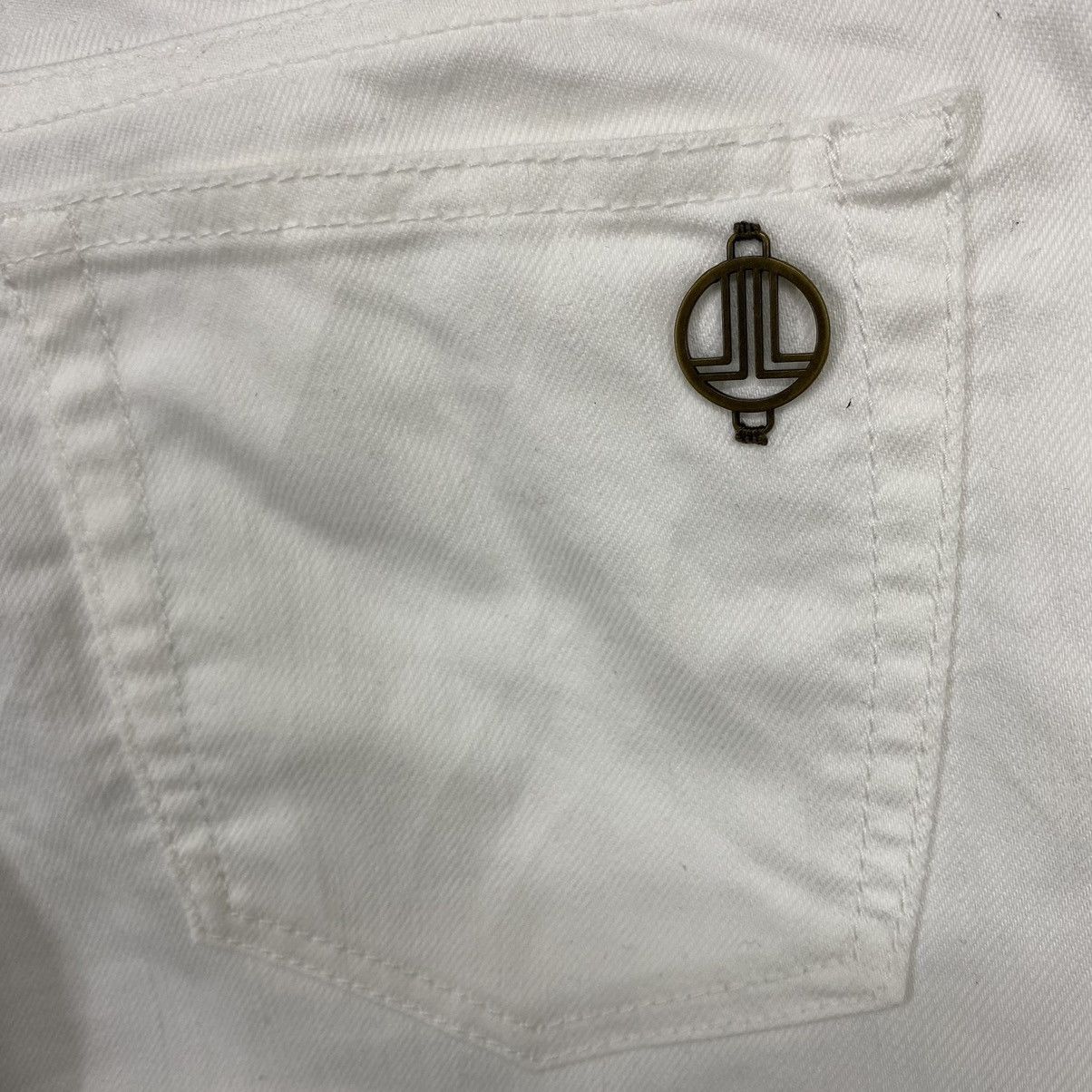Lanvin × Vintage Lanvin en blue White Jeans Size 26" / US 2 / IT 38 - 10 Thumbnail