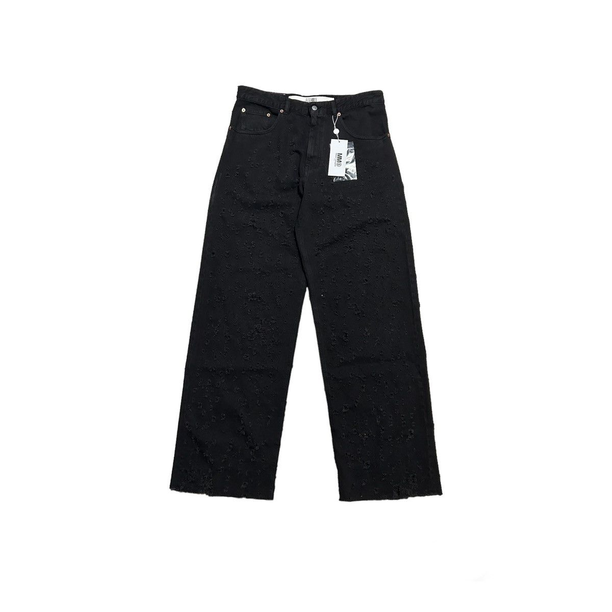 Maison Margiela MM6 Maison Margiela Crease Effect Wide Leg Men's