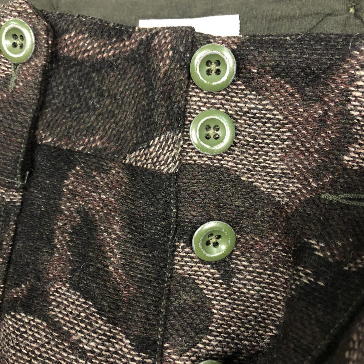 Japanese Brand 🔥HAND MADE WOOL PANTS FLORAL MARSHALL ARTIST ISSEY MIYAKE Size US 32 / EU 48 - 17 Thumbnail