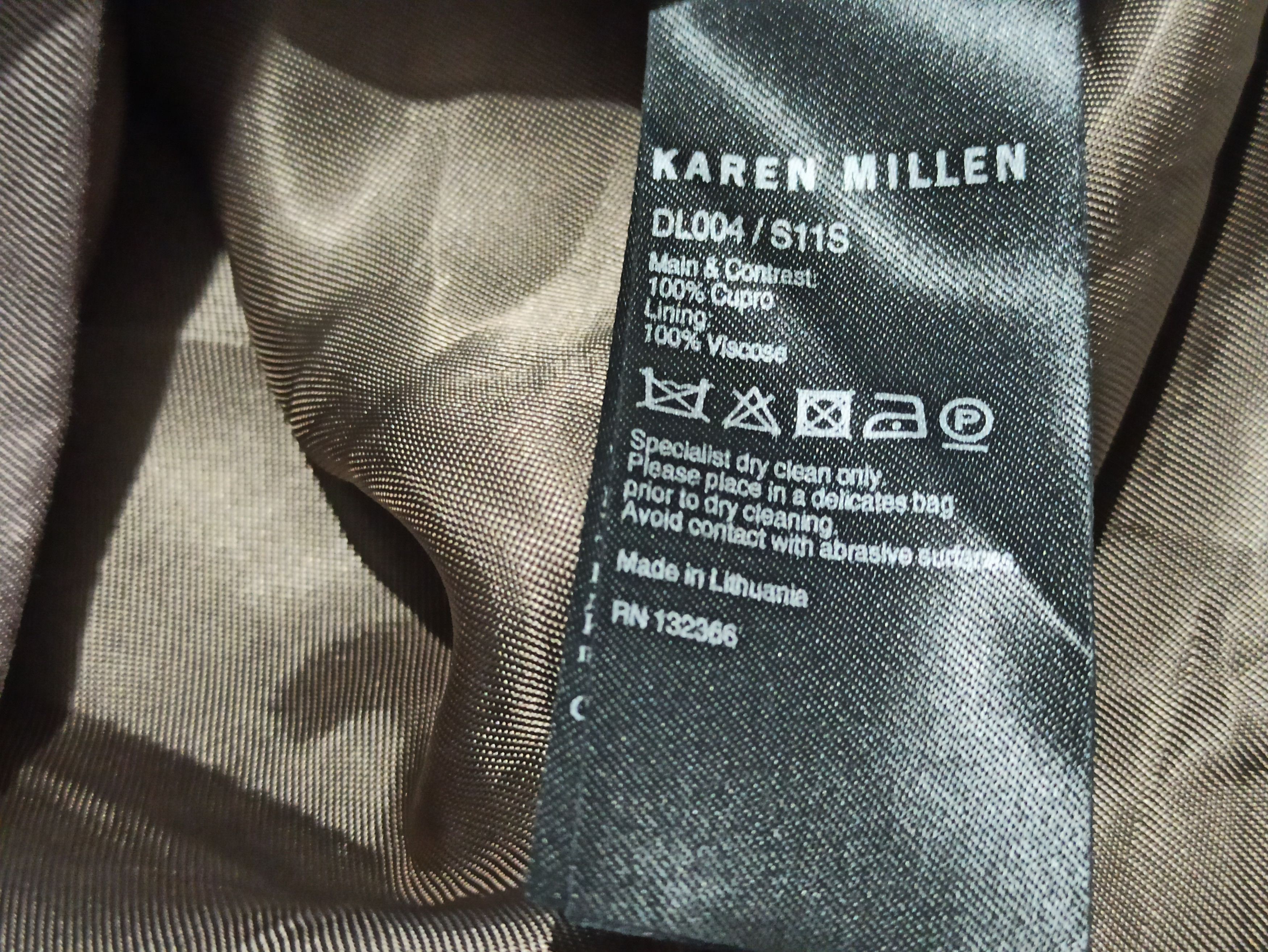 Karen Millen Karen Millen Cupro Drpped Dress Size M / US 6-8 / IT 42-44 - 3 Thumbnail