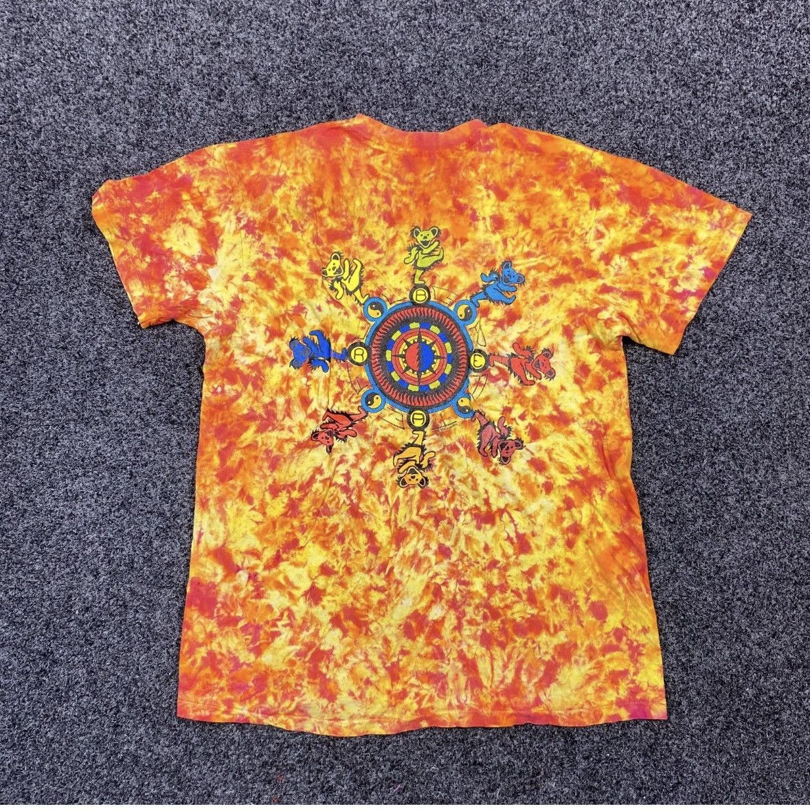 Hanes Vintage 1987 Grateful Dead T Shirt Tye Dye Mountain SkyLarge Size US L / EU 52-54 / 3 - 1 Thumbnail
