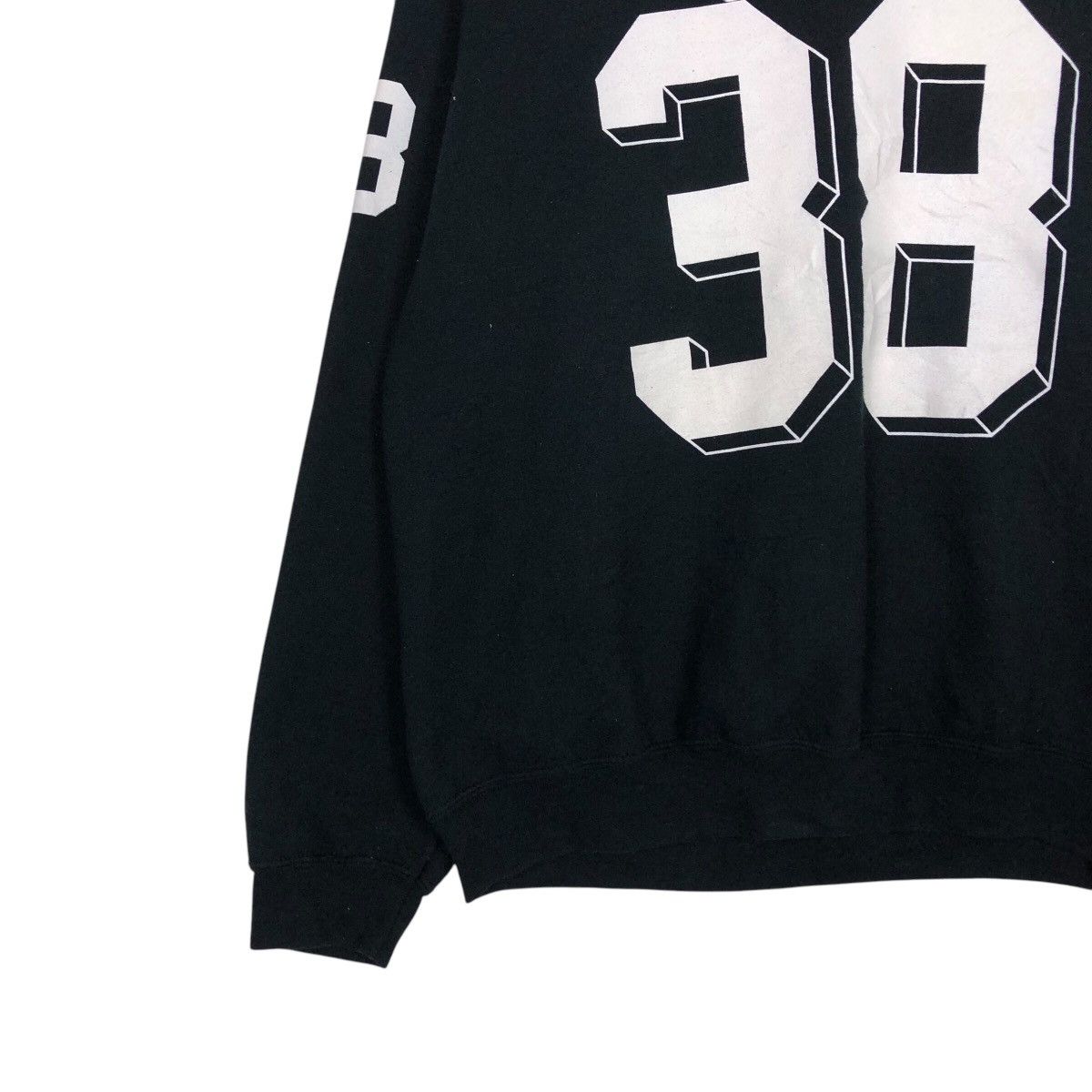 Japanese Brand × Vintage 📌Vintage Sweatshirt Streetwear Style Negatives 38 Big Logo Size US L / EU 52-54 / 3 - 5 Thumbnail