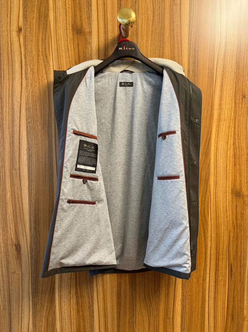 Loro Piana LORO PIANA Men's Voyager Traveler coat Size US L / EU 52-54 / 3 - 3 Thumbnail