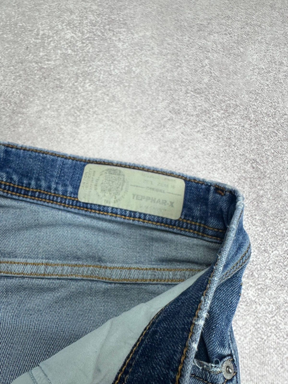 Diesel Vintage Diesel Distressed Y2K Slim Jeans 32 Size US 32 / EU 48 - 9 Thumbnail